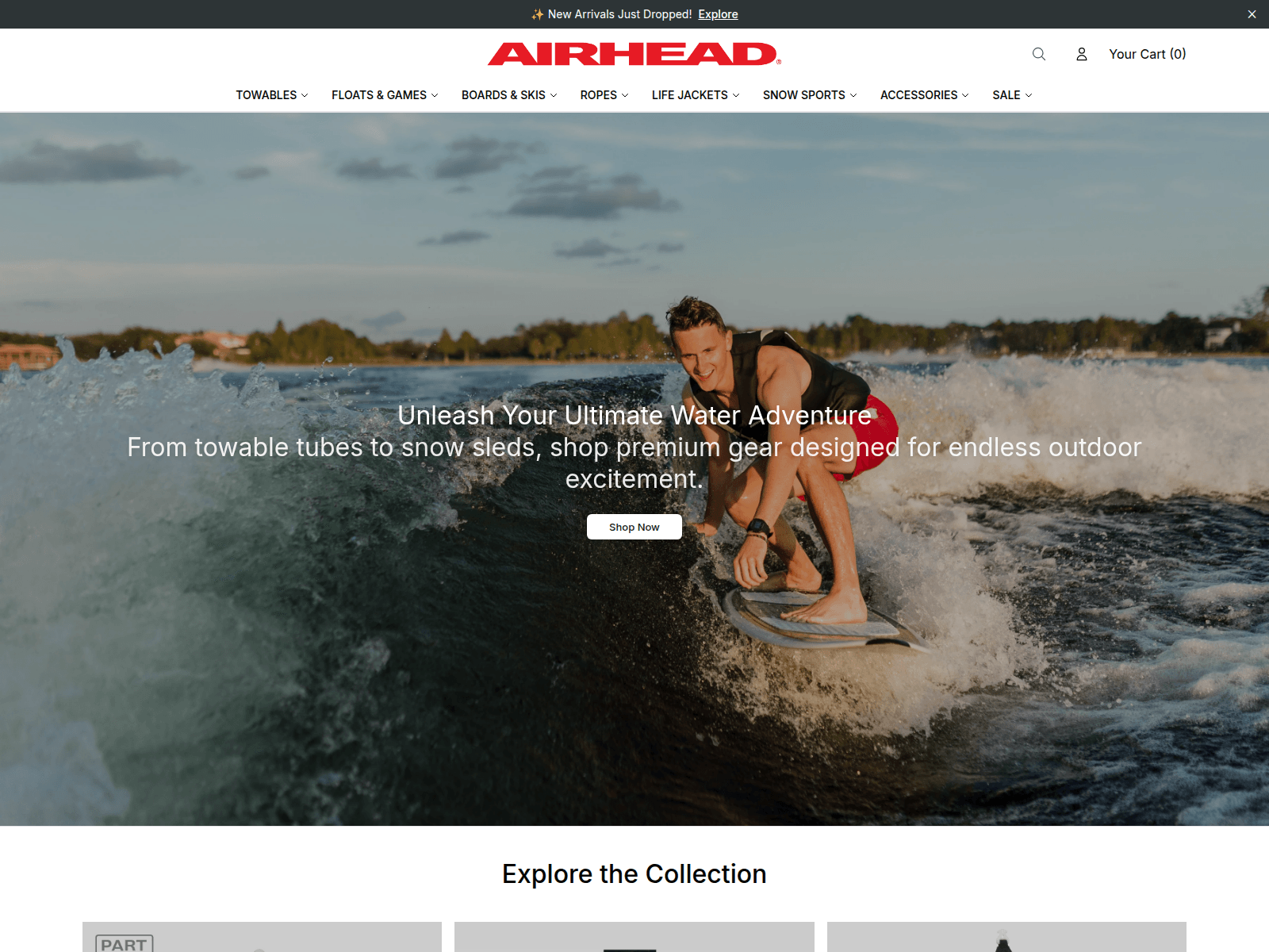 Screenshot of airheadstore.shop