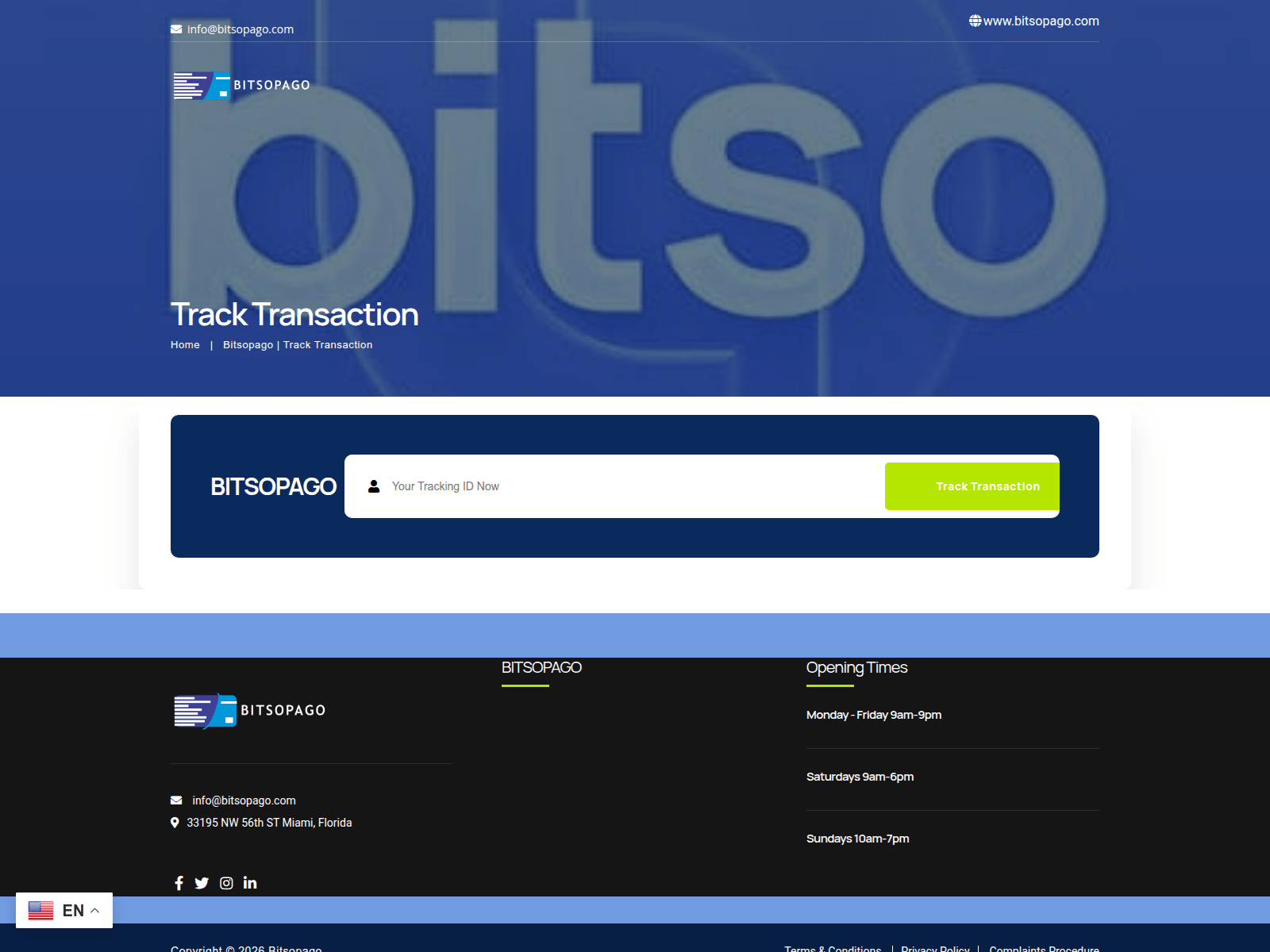Screenshot of bitsopago.com.trustnetfinancebank.info