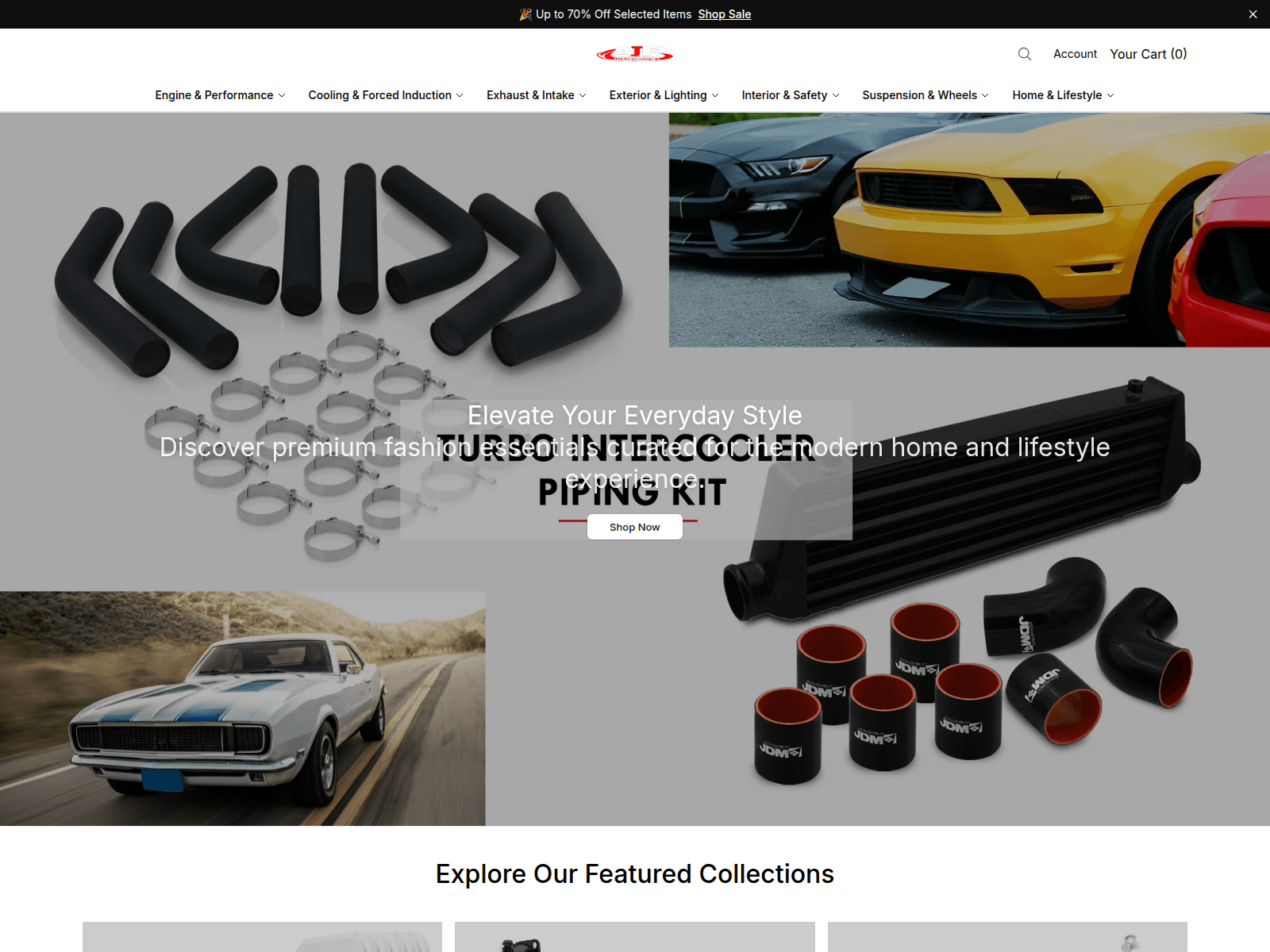 Screenshot of ajpdistributorsperformance.shop