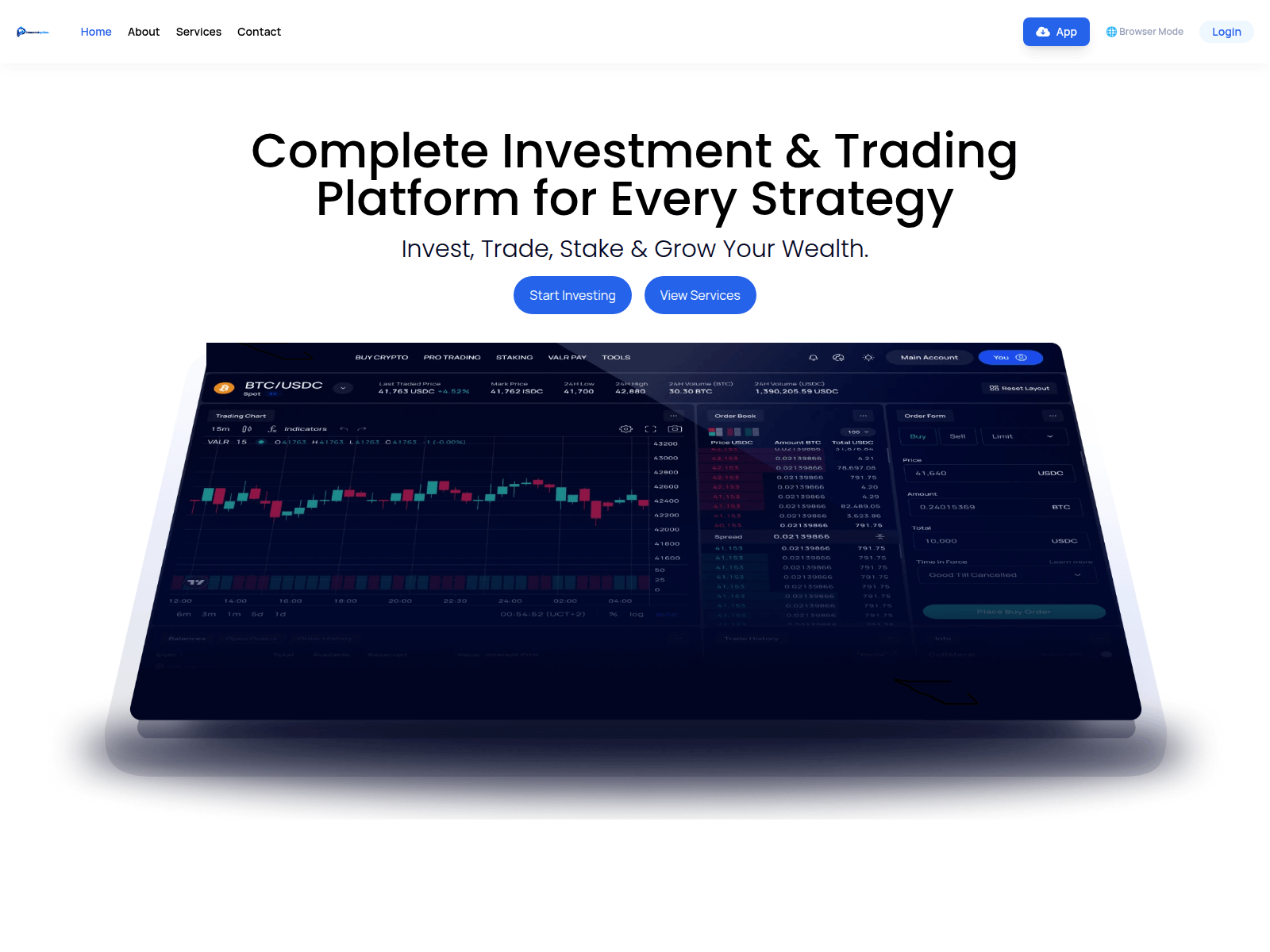 Screenshot of primecrestoptions.com