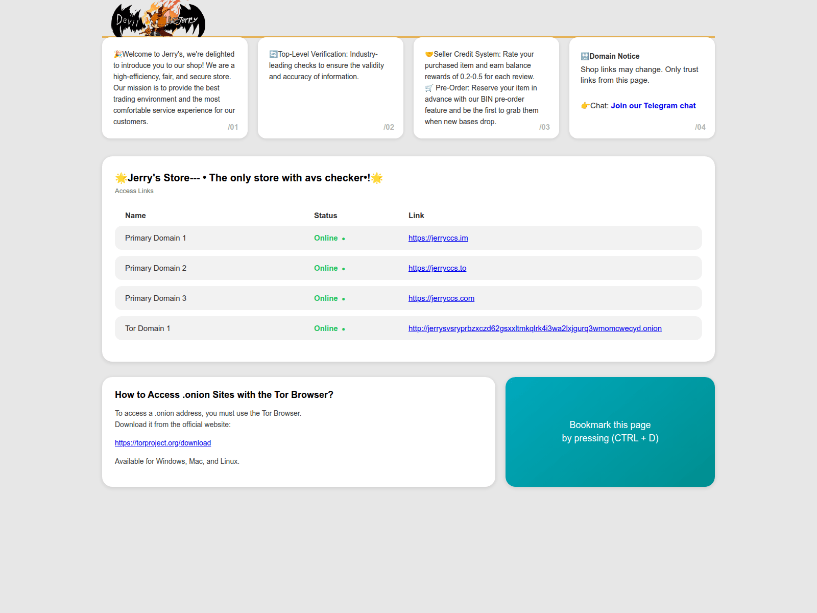 Screenshot of jerrycvv.com