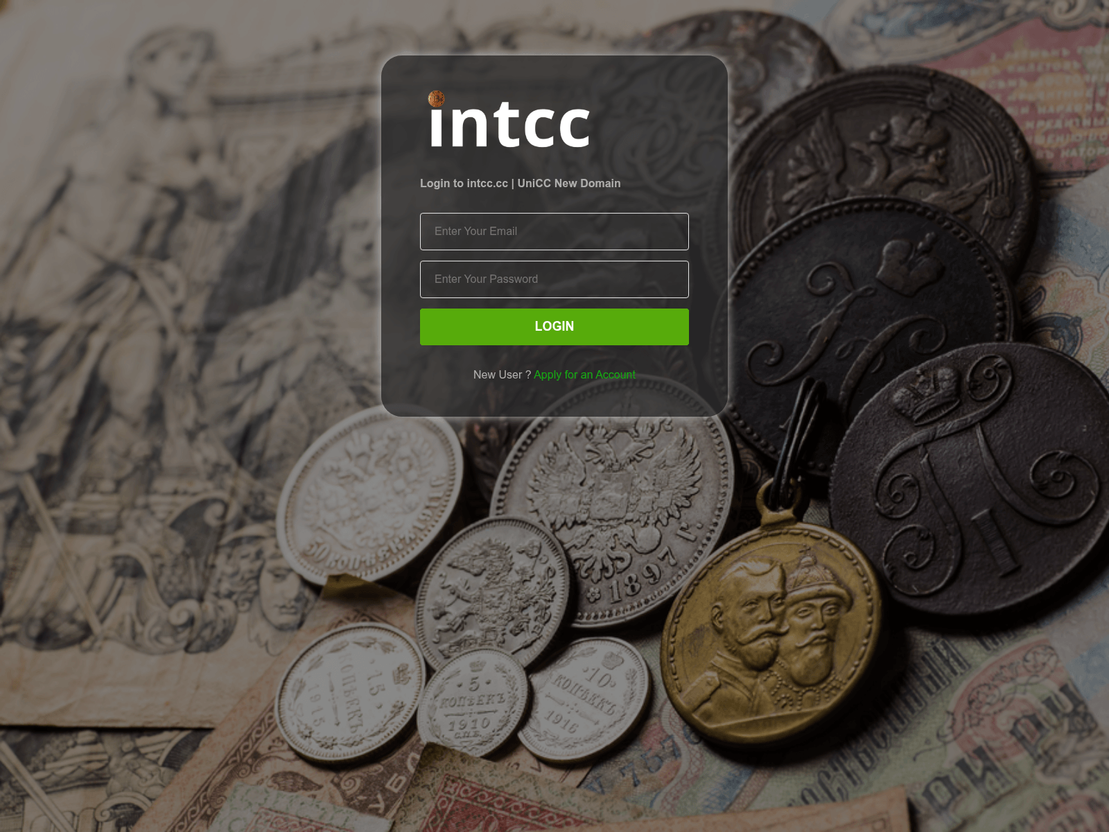 Screenshot of intcc.cc