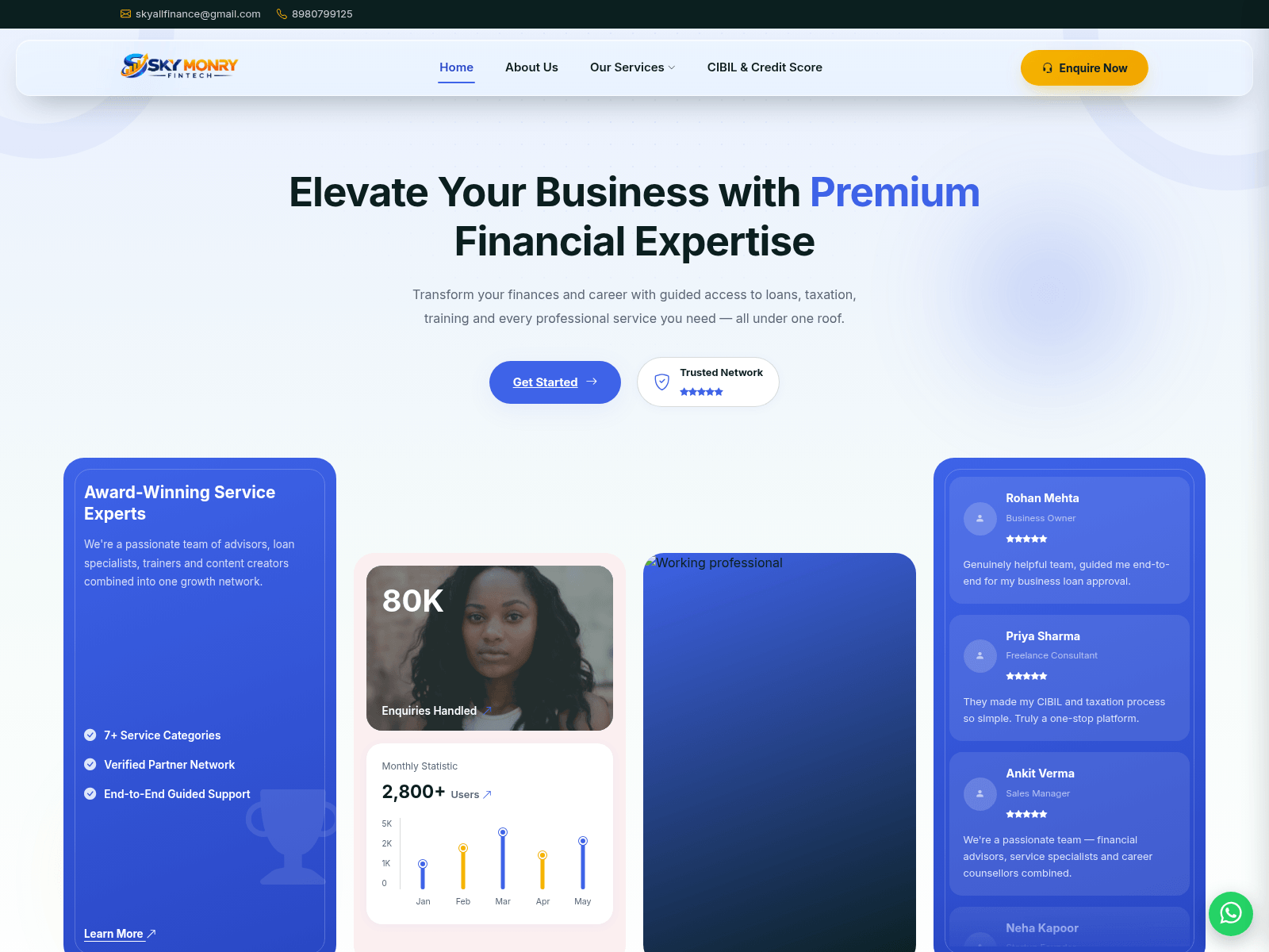 Screenshot of skymoneyfintech.online