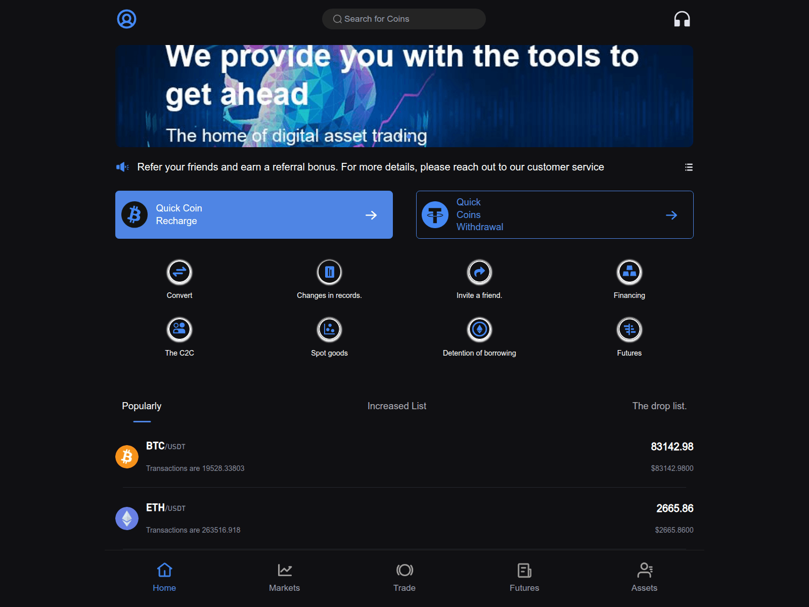 Screenshot von carpro-coin.net