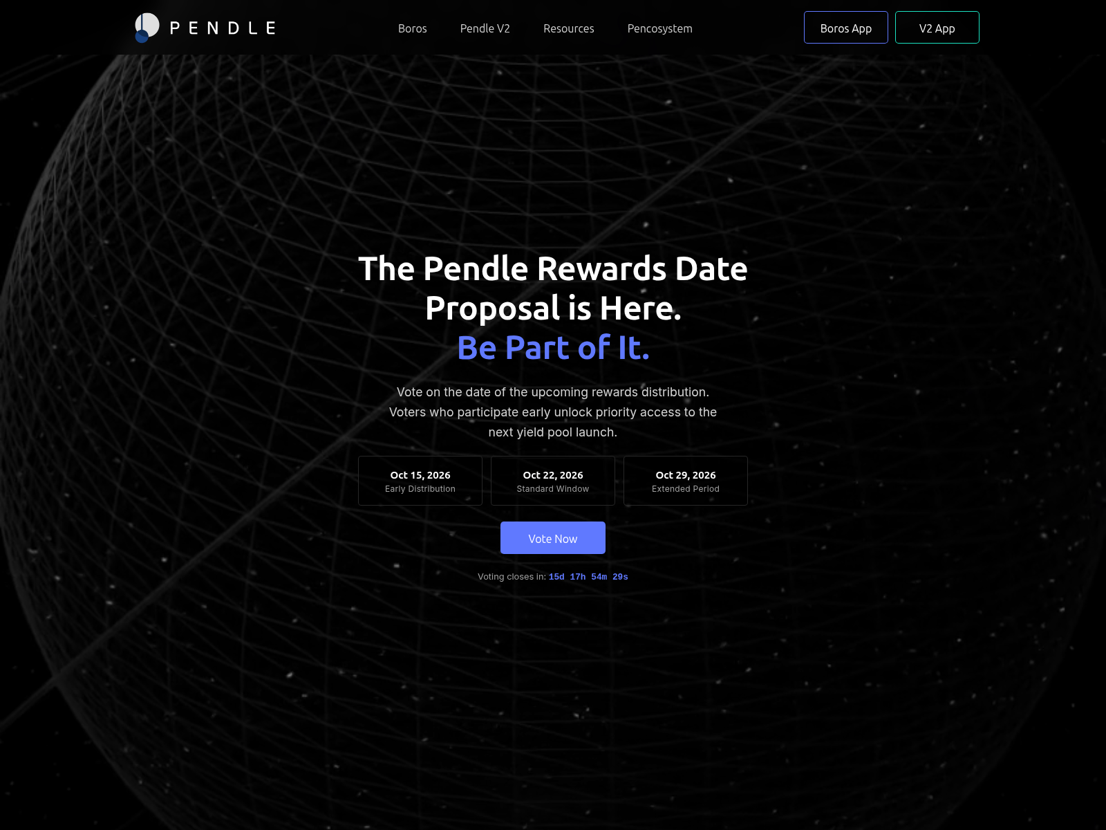 Screenshot of staking-pendle.life
