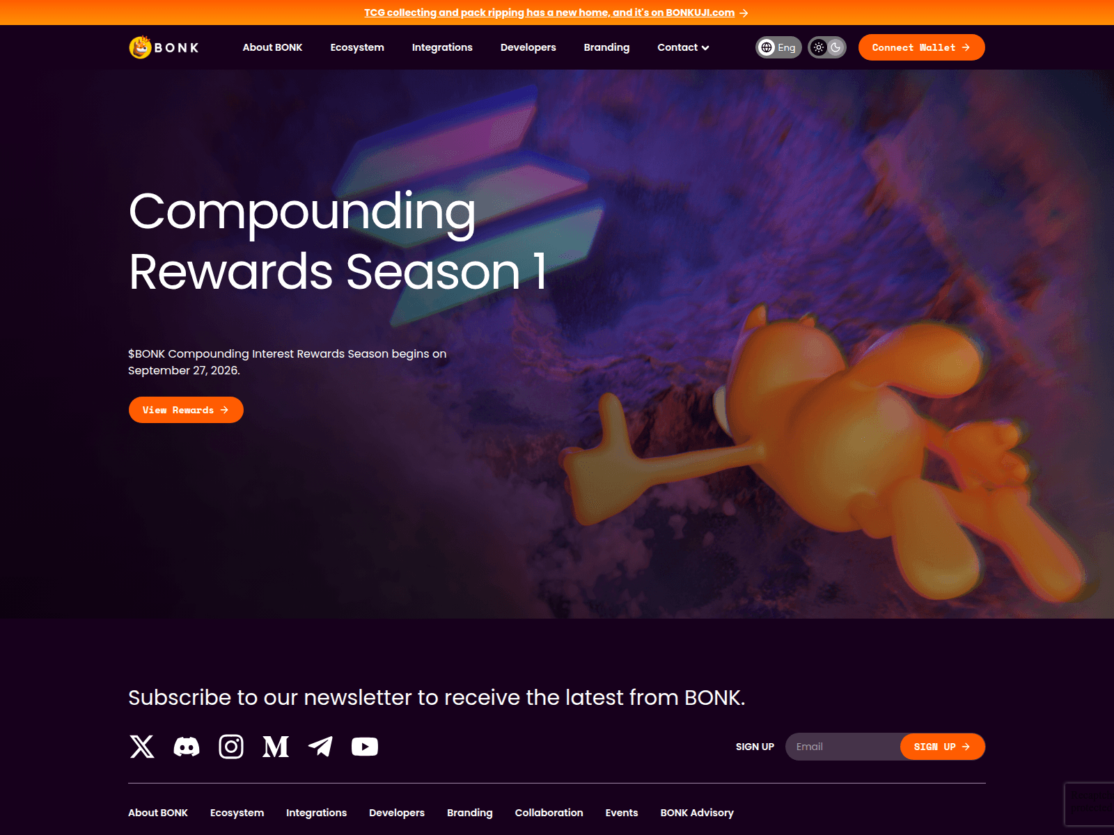 Screenshot of bonkcoin.quest