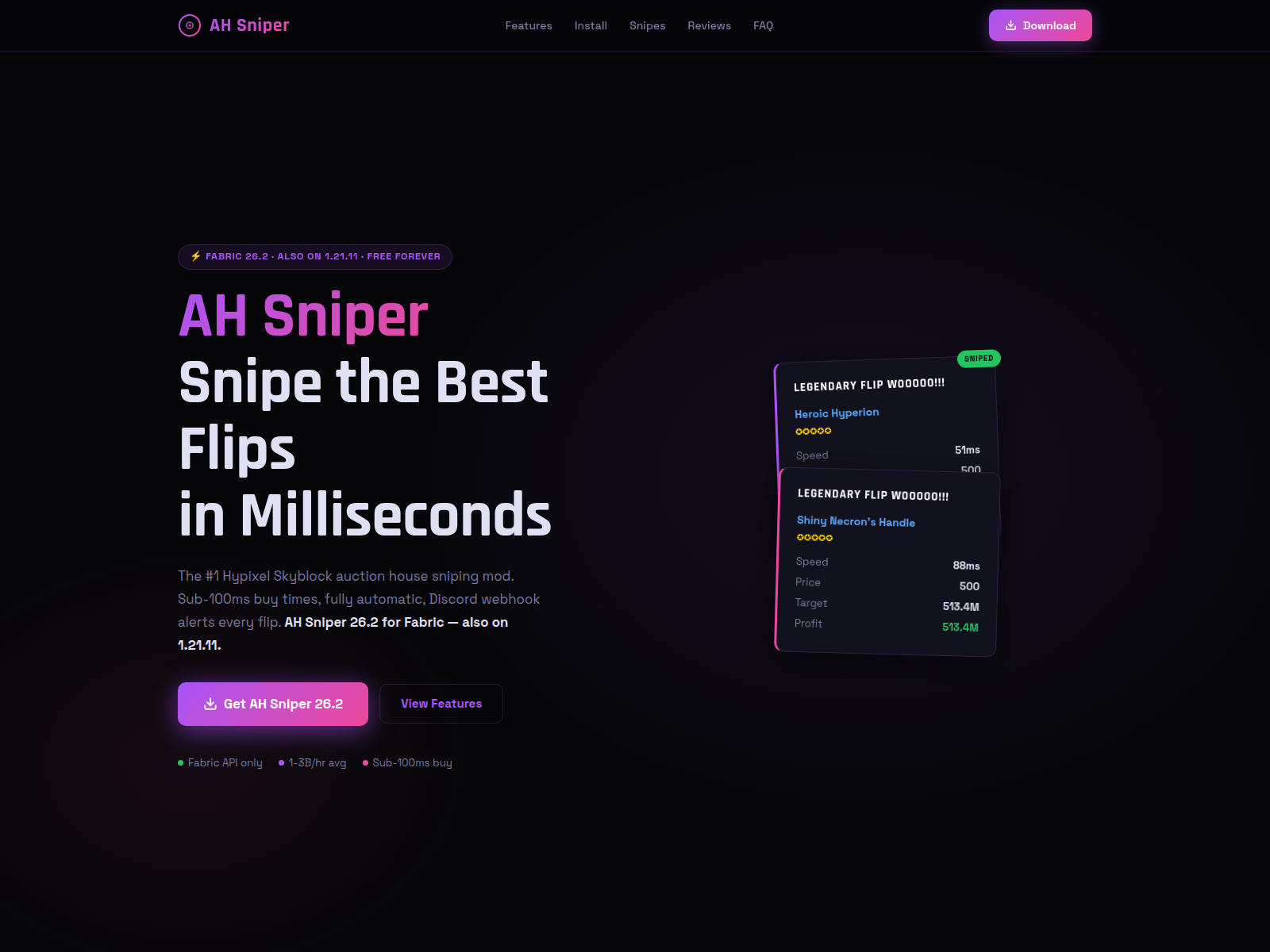 Screenshot of ahsniper.org