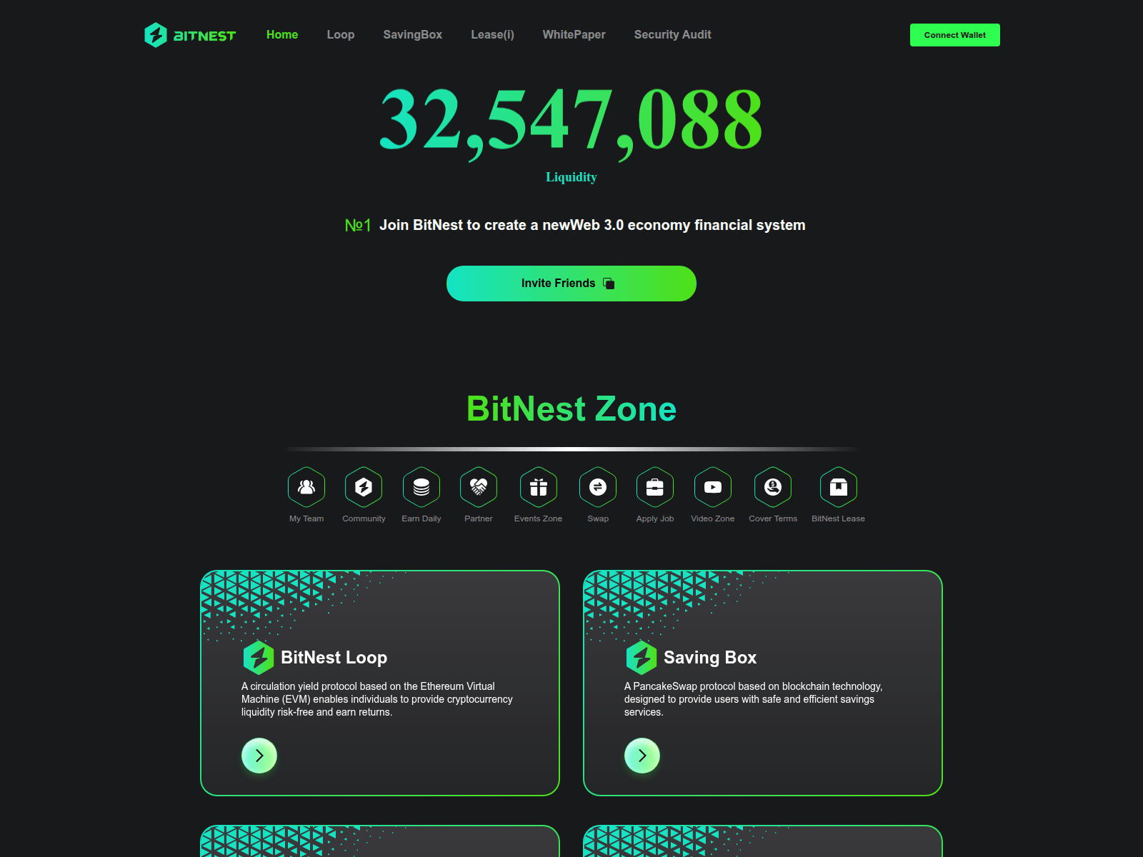 Screenshot of bitnest.click