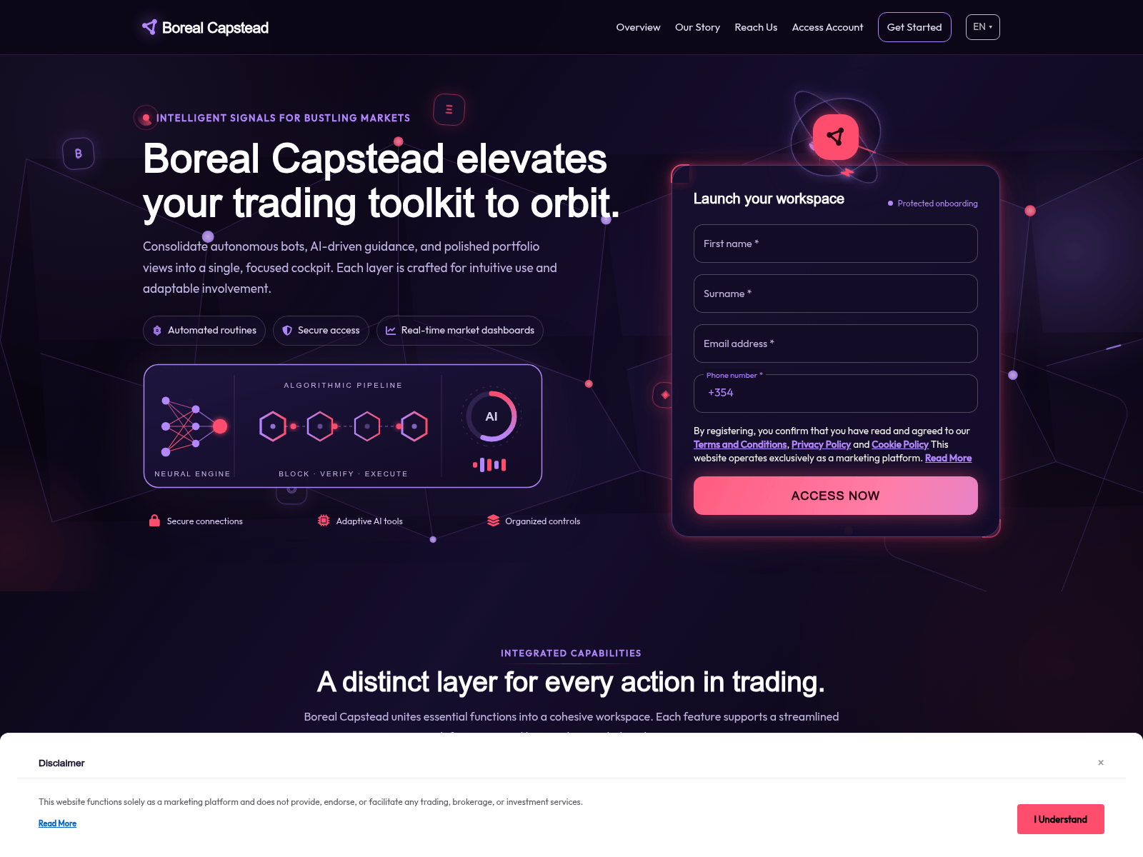 Tangkapan layar borealcapstead.shop