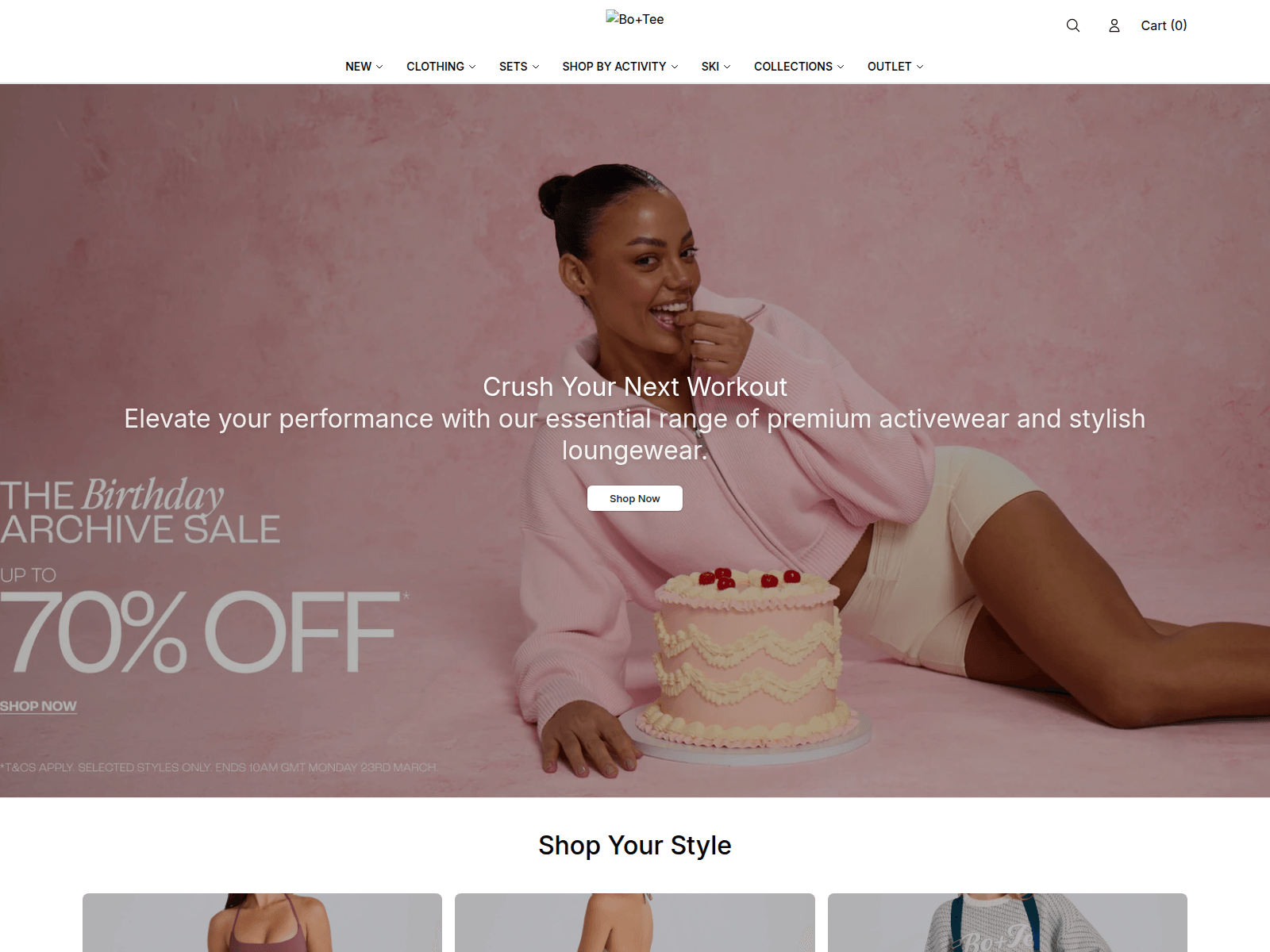 Screenshot of boandteestudio.shop