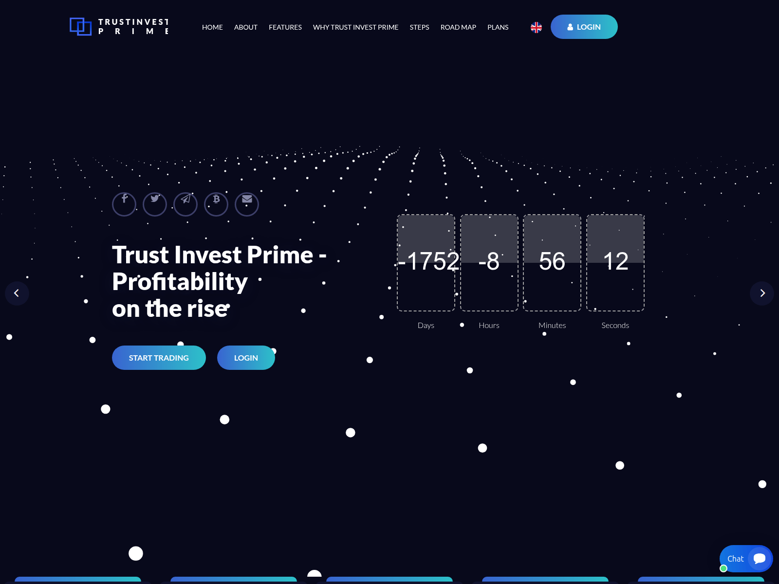 Скриншот сайта trustinvestprime.co