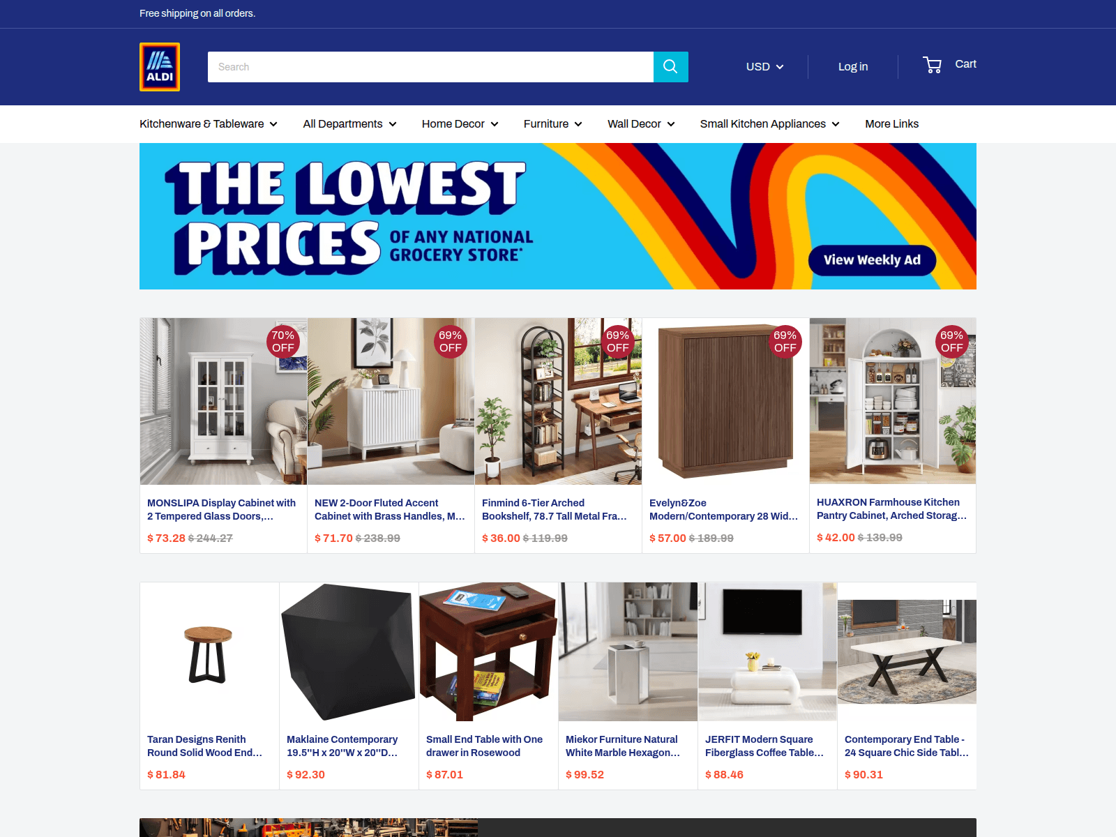 Screenshot of aldlva.simplyhomevalue.shop