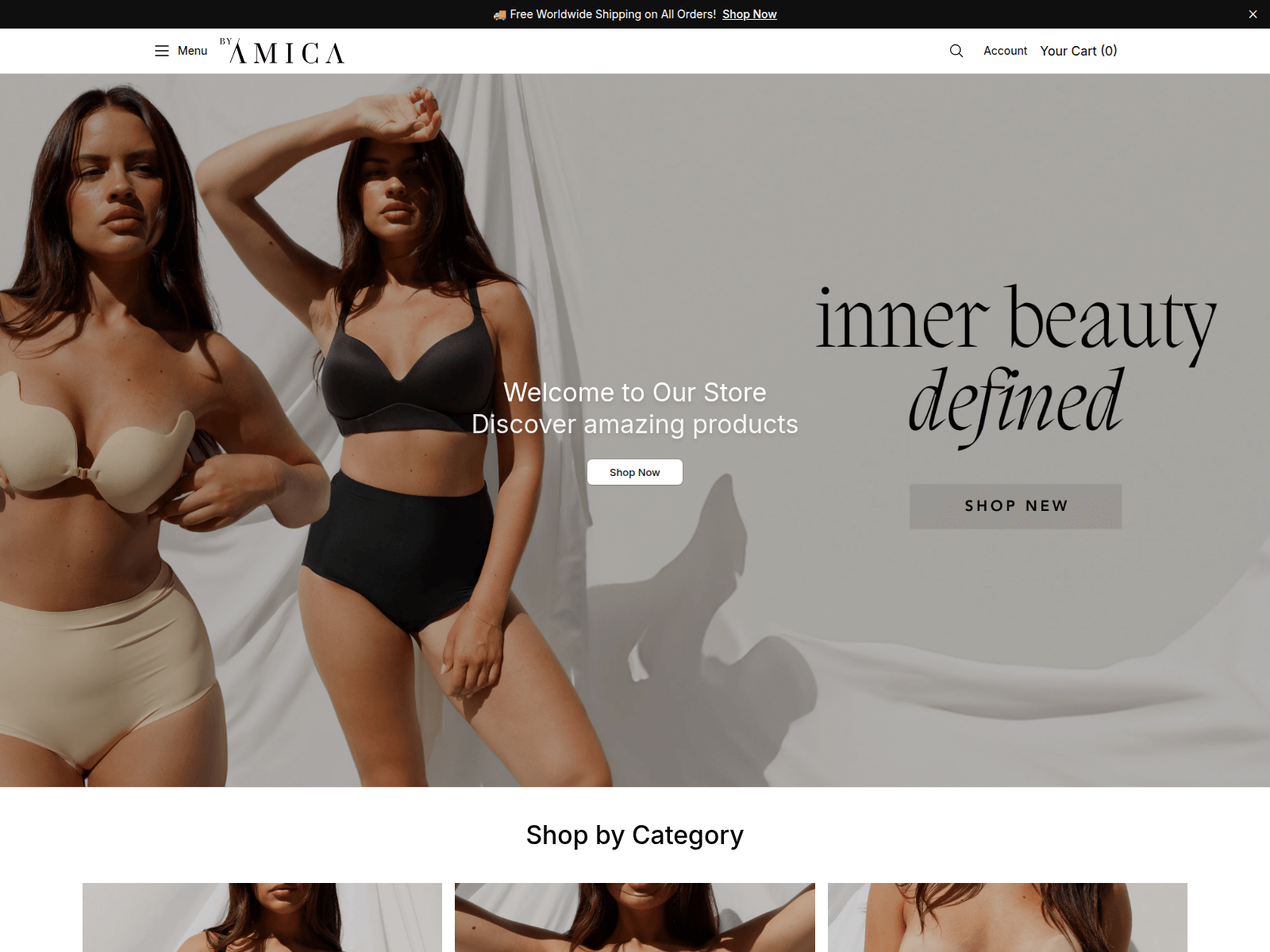 Captura de pantalla de amicavibe.shop