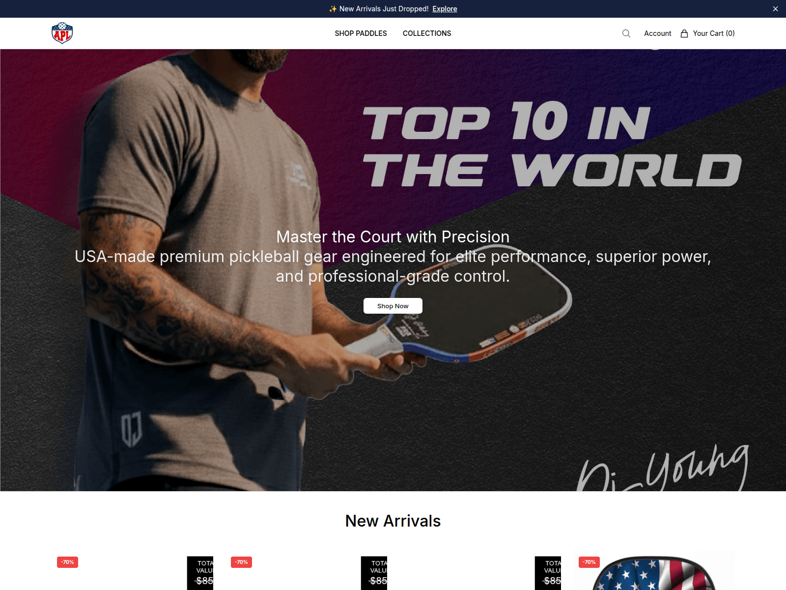 Captura de pantalla de apleague.shop
