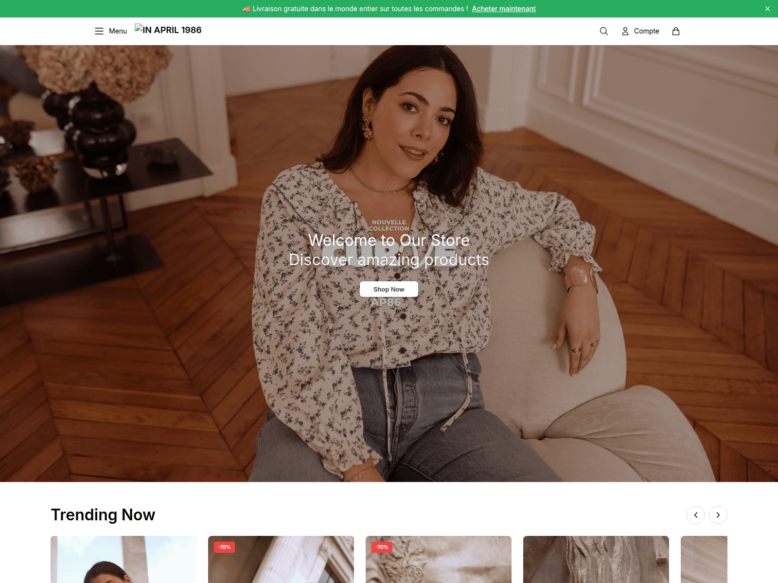 Captura de pantalla de aprilfashionhouse.shop