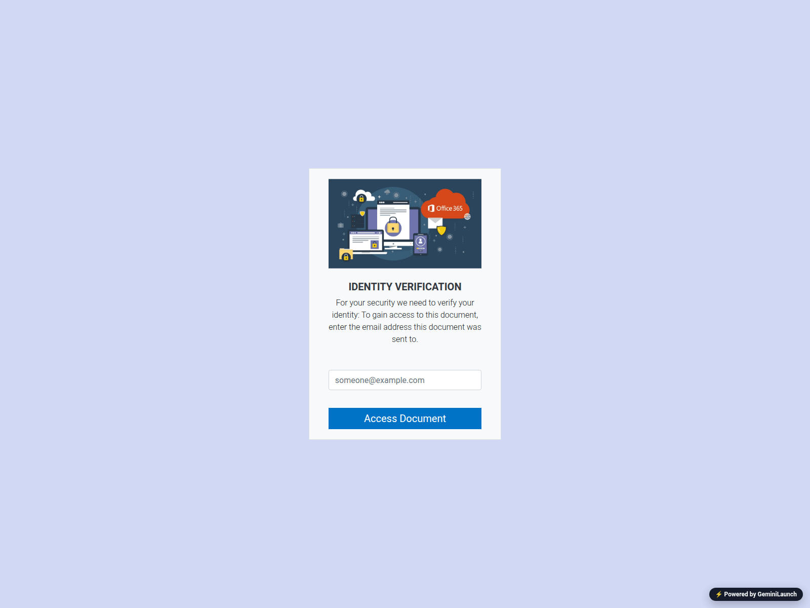 Screenshot von purchasing-order.geminilaunch.com