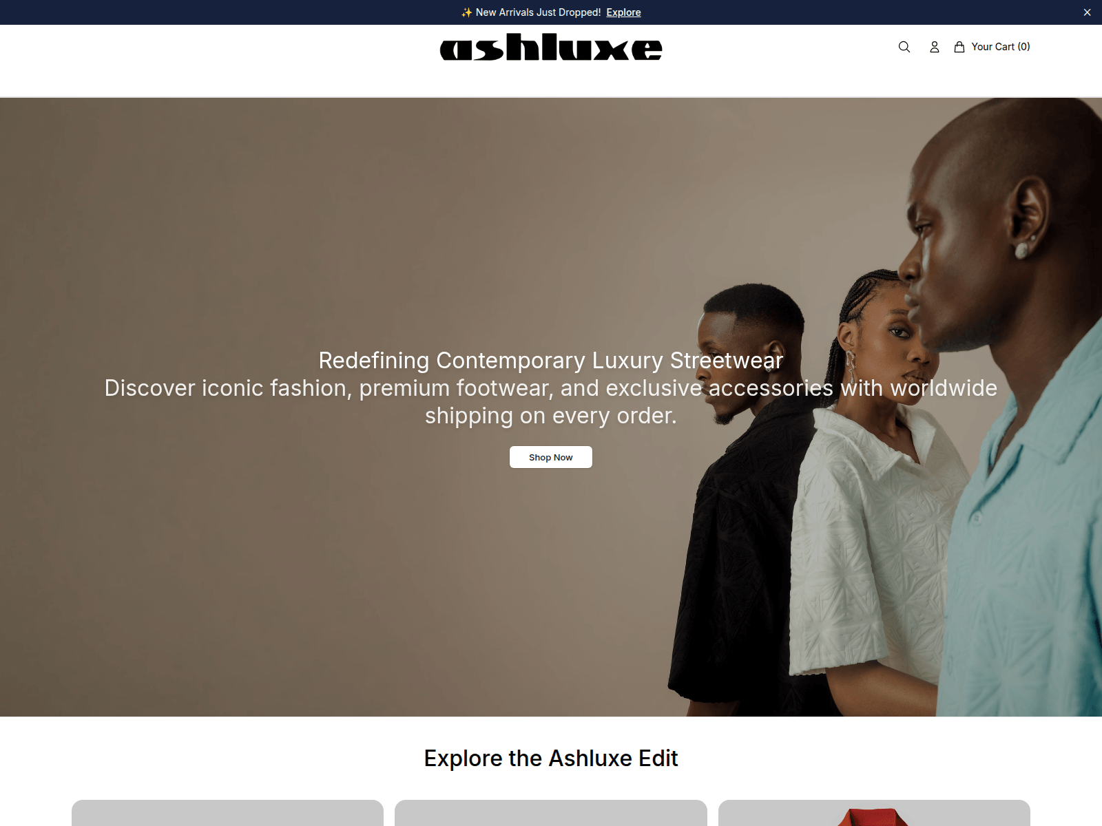 Captura de pantalla de ashvogue.shop