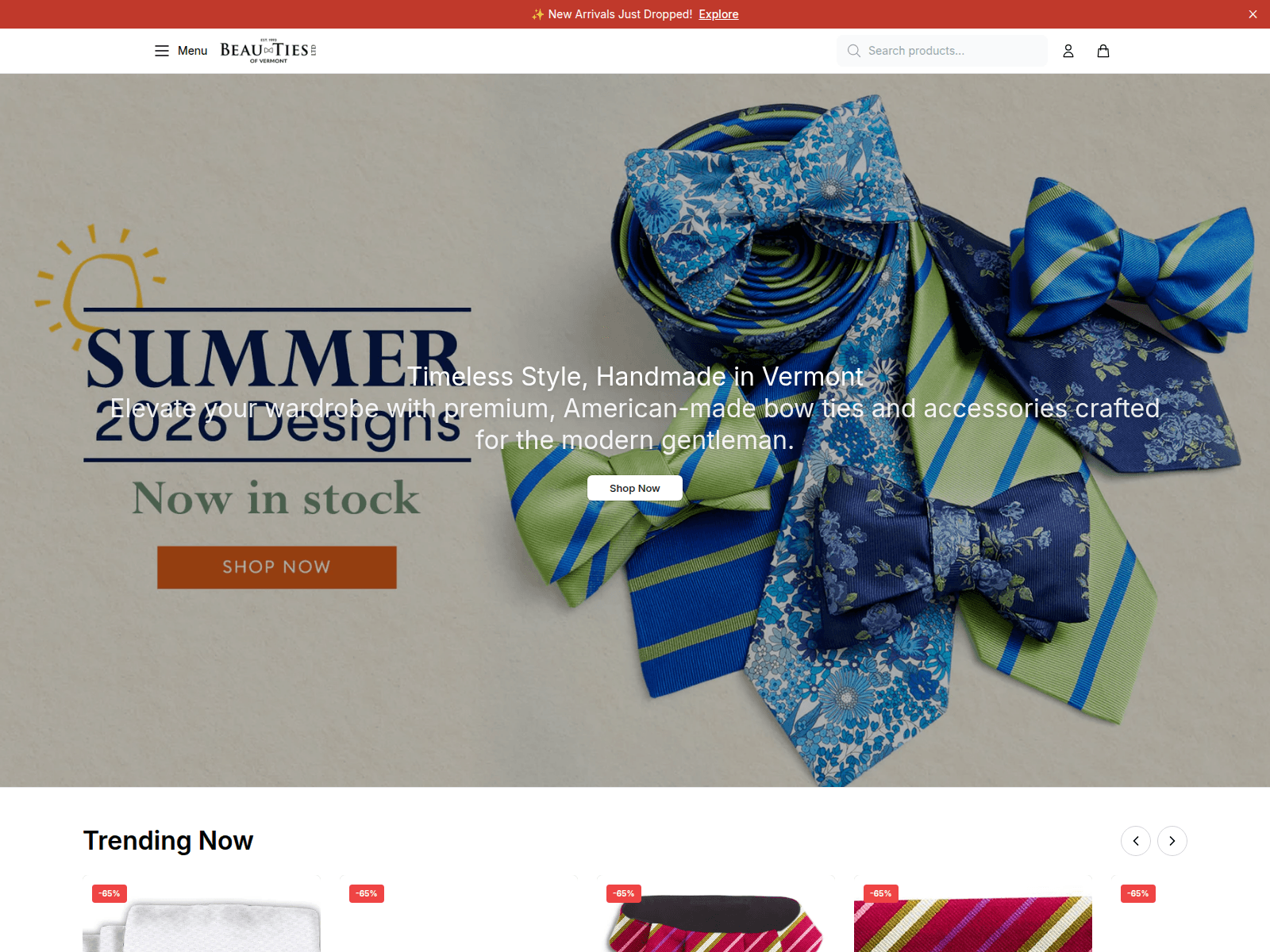 Captura de pantalla de beautiesofvermontstore.shop