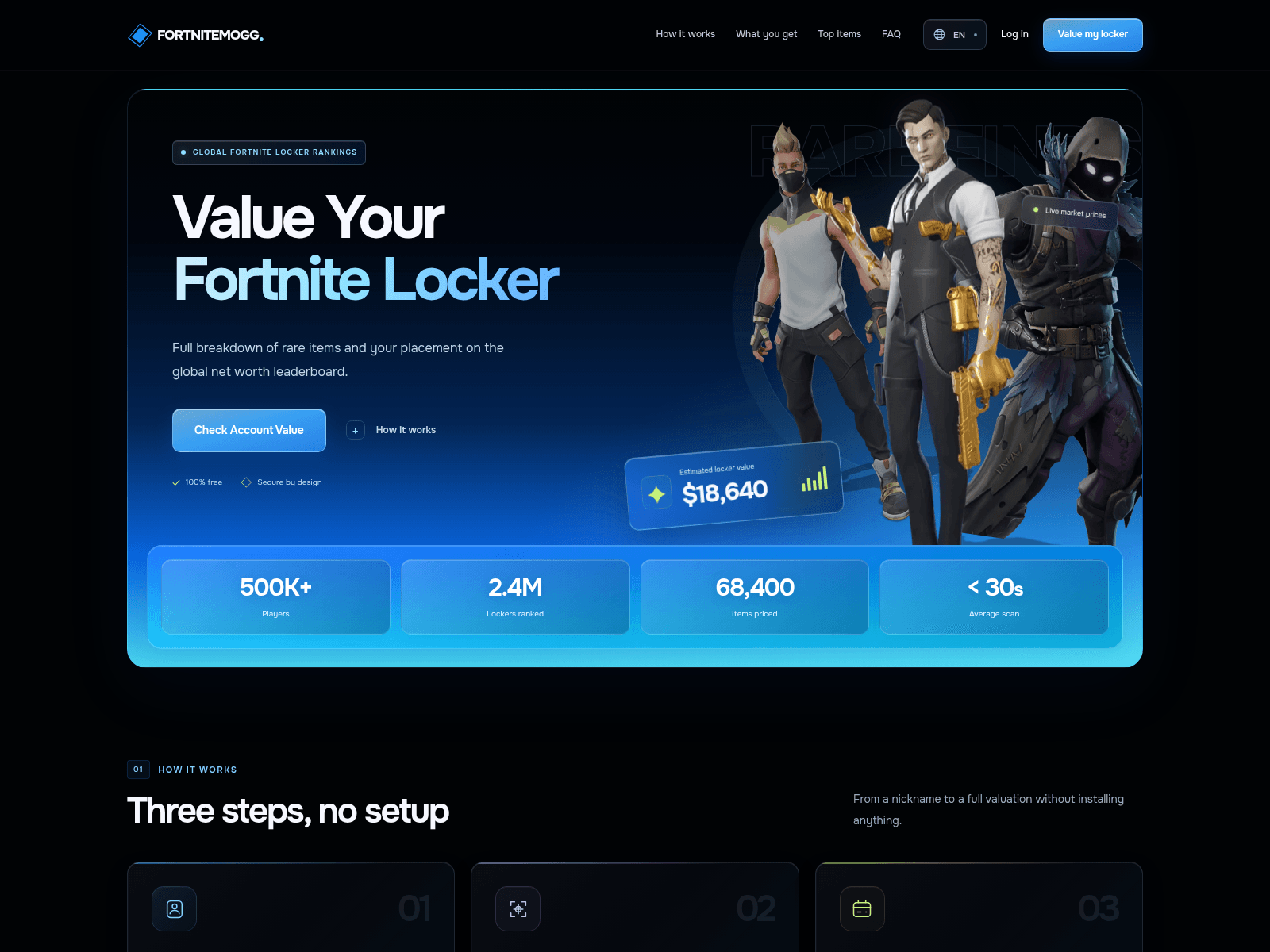 Screenshot von fortnitinventoryylol.club