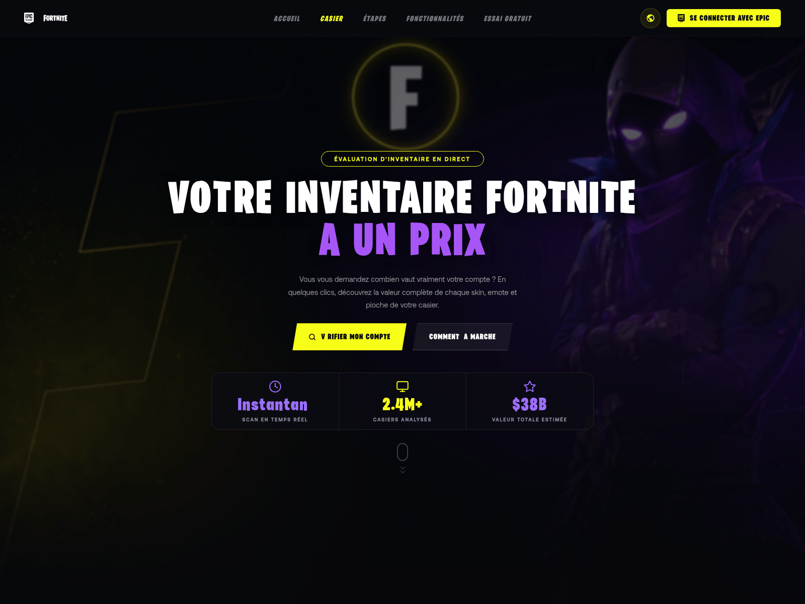 Captura de tela de lockfn.pro