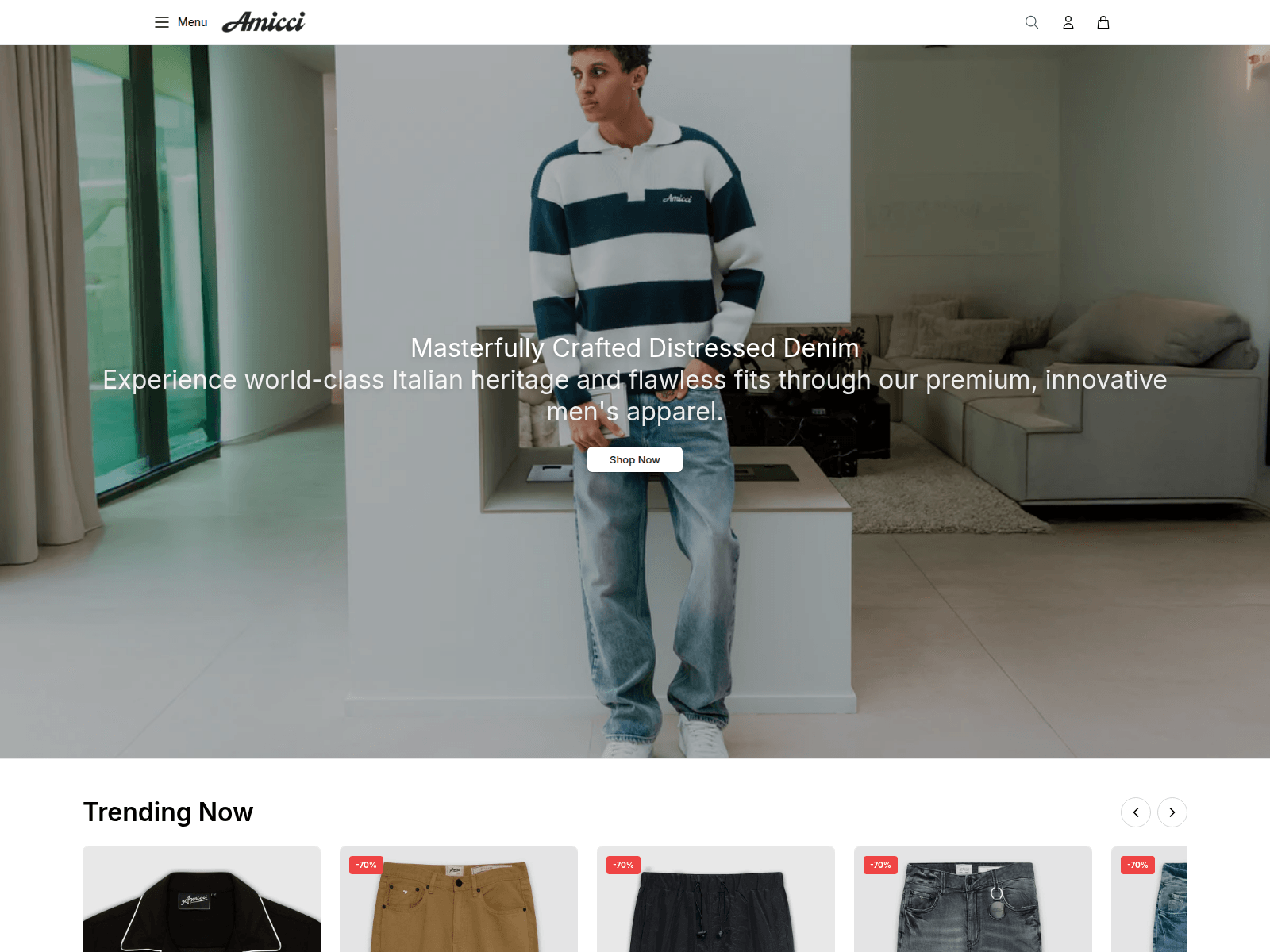 Captura de pantalla de amicciclub.shop