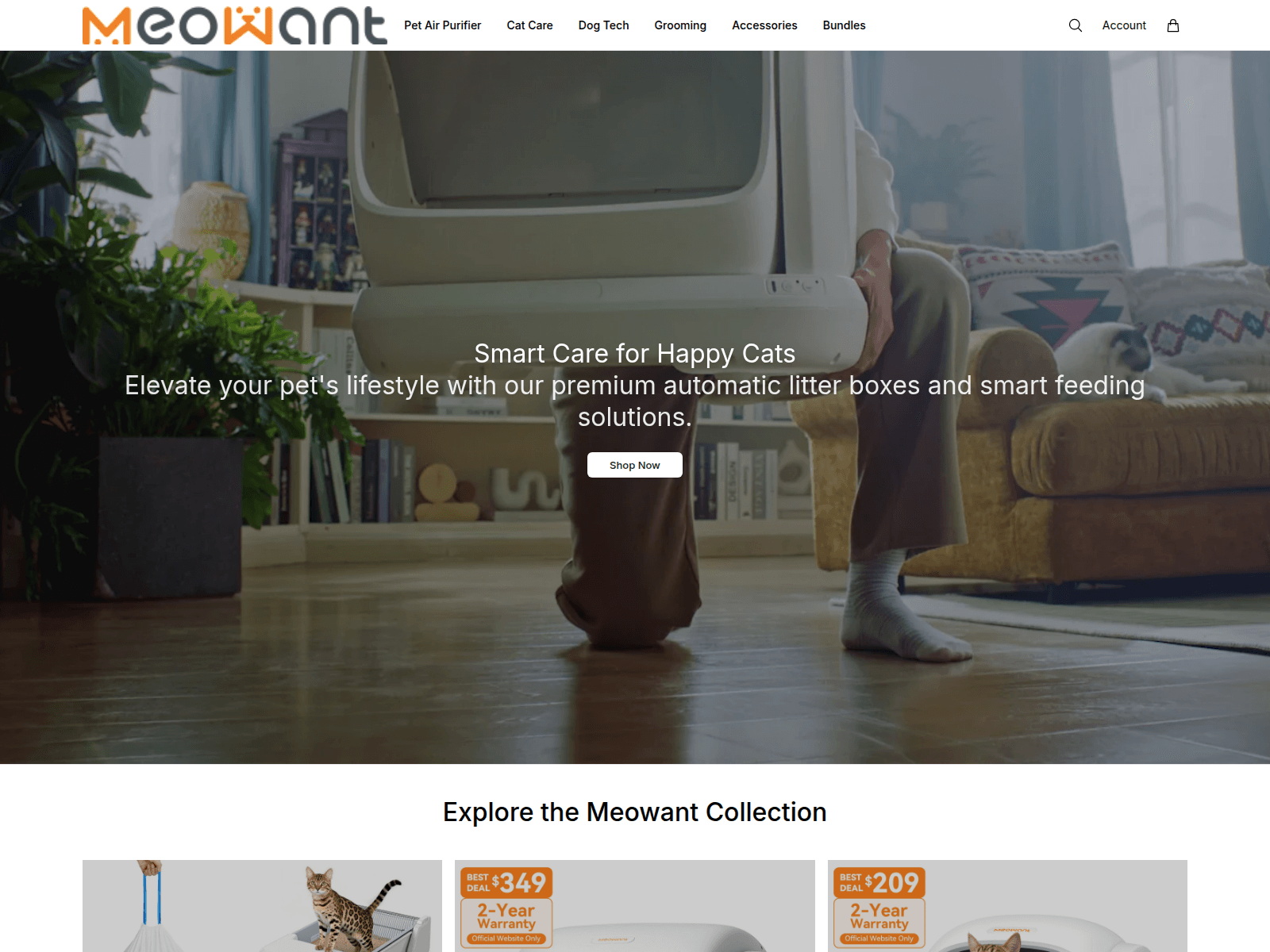 Captura de pantalla de antpet.shop