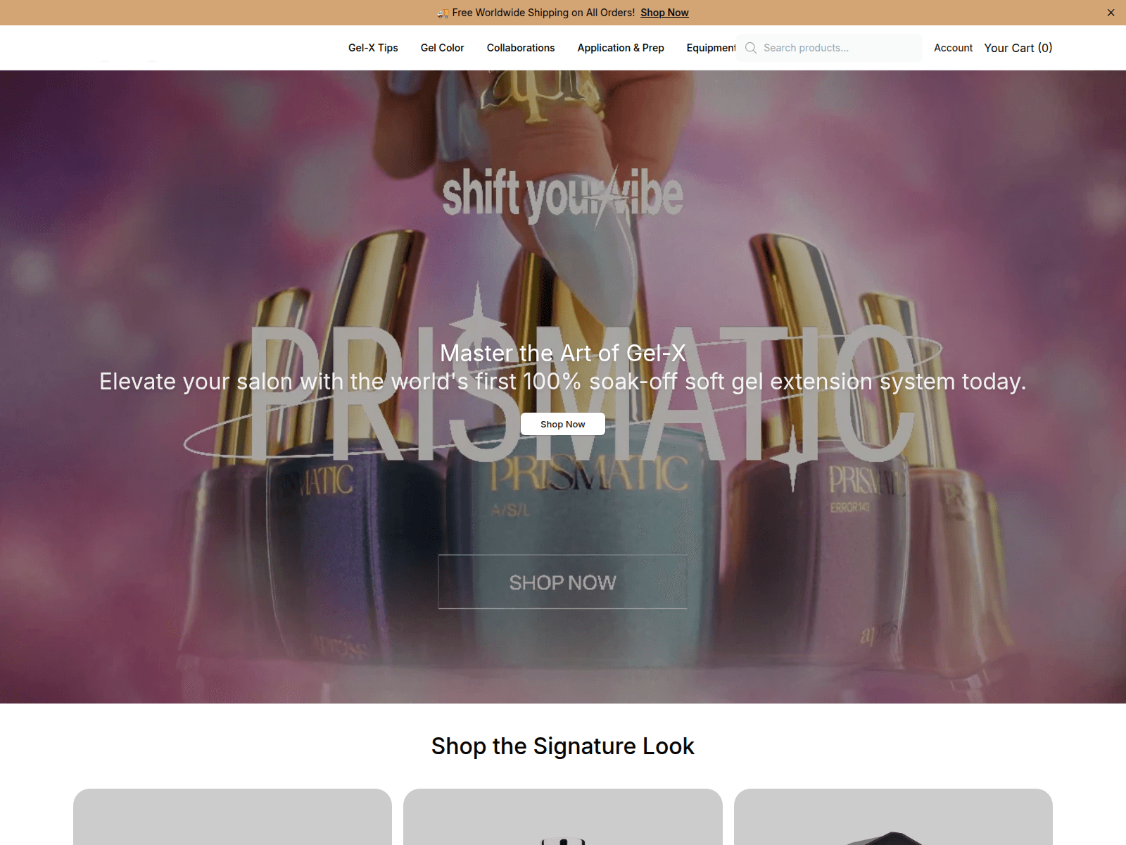 Captura de pantalla de apresnailselect.shop