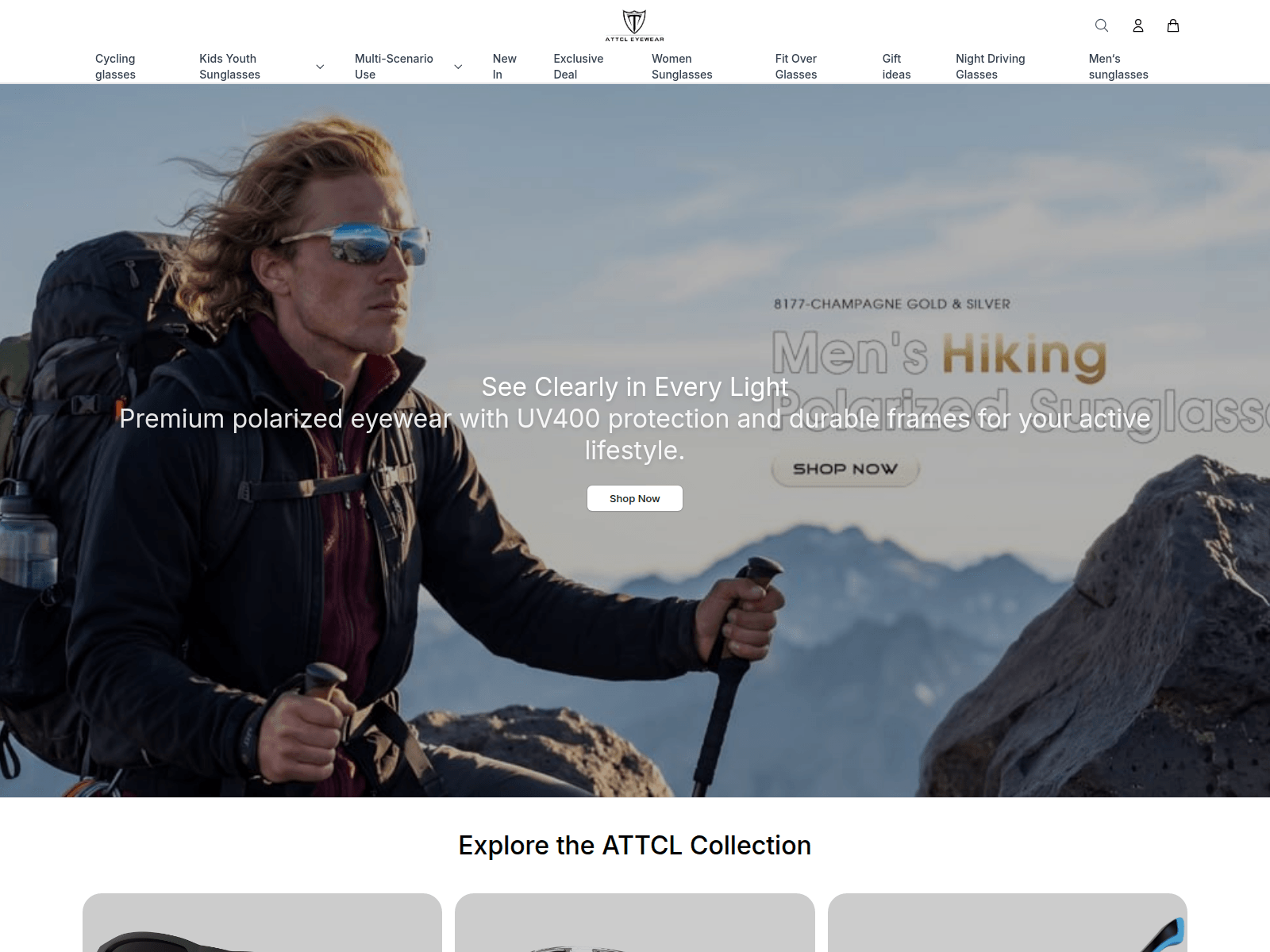 Captura de pantalla de attcl.shop