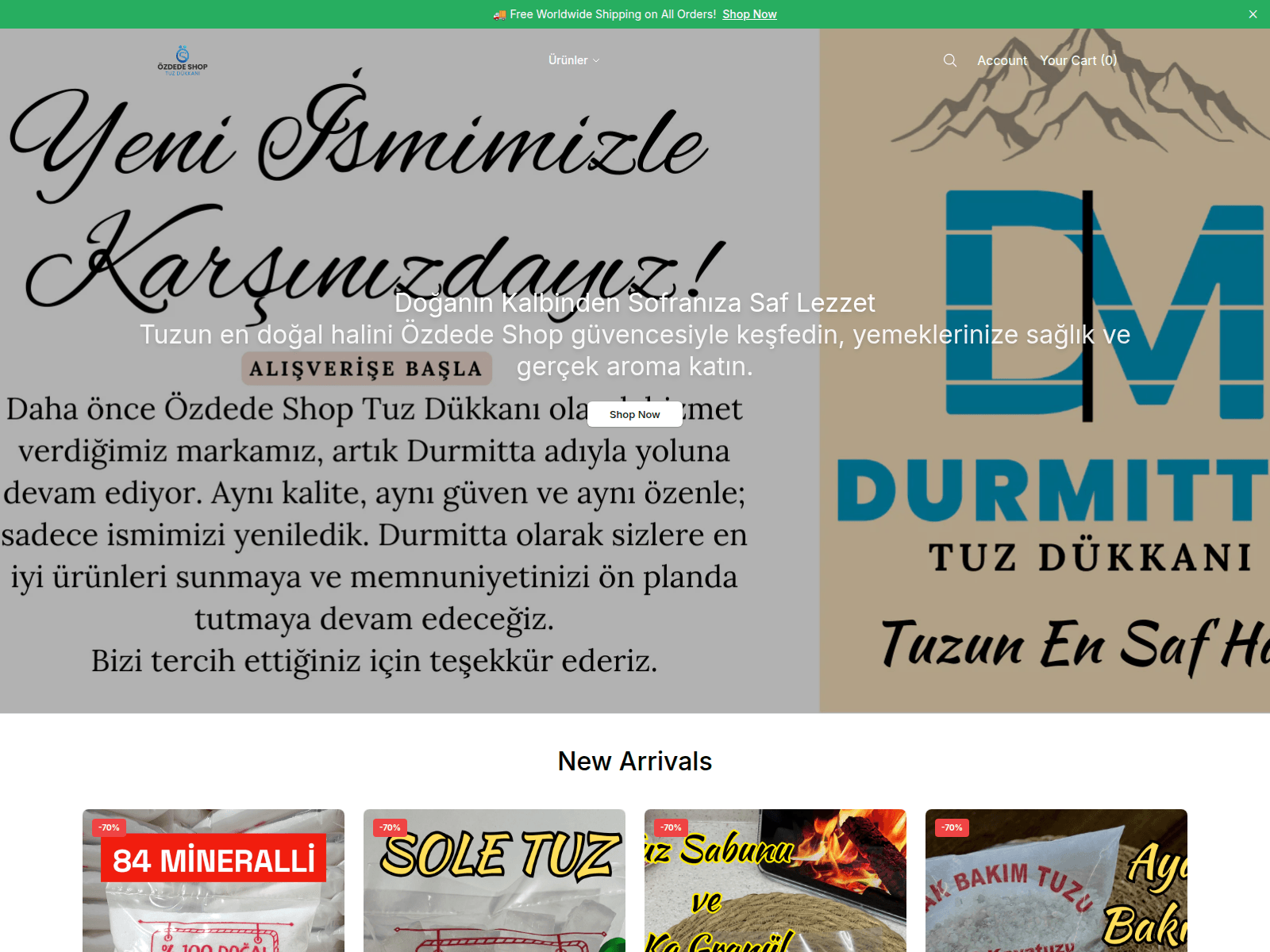 Captura de pantalla de anatolianest.shop