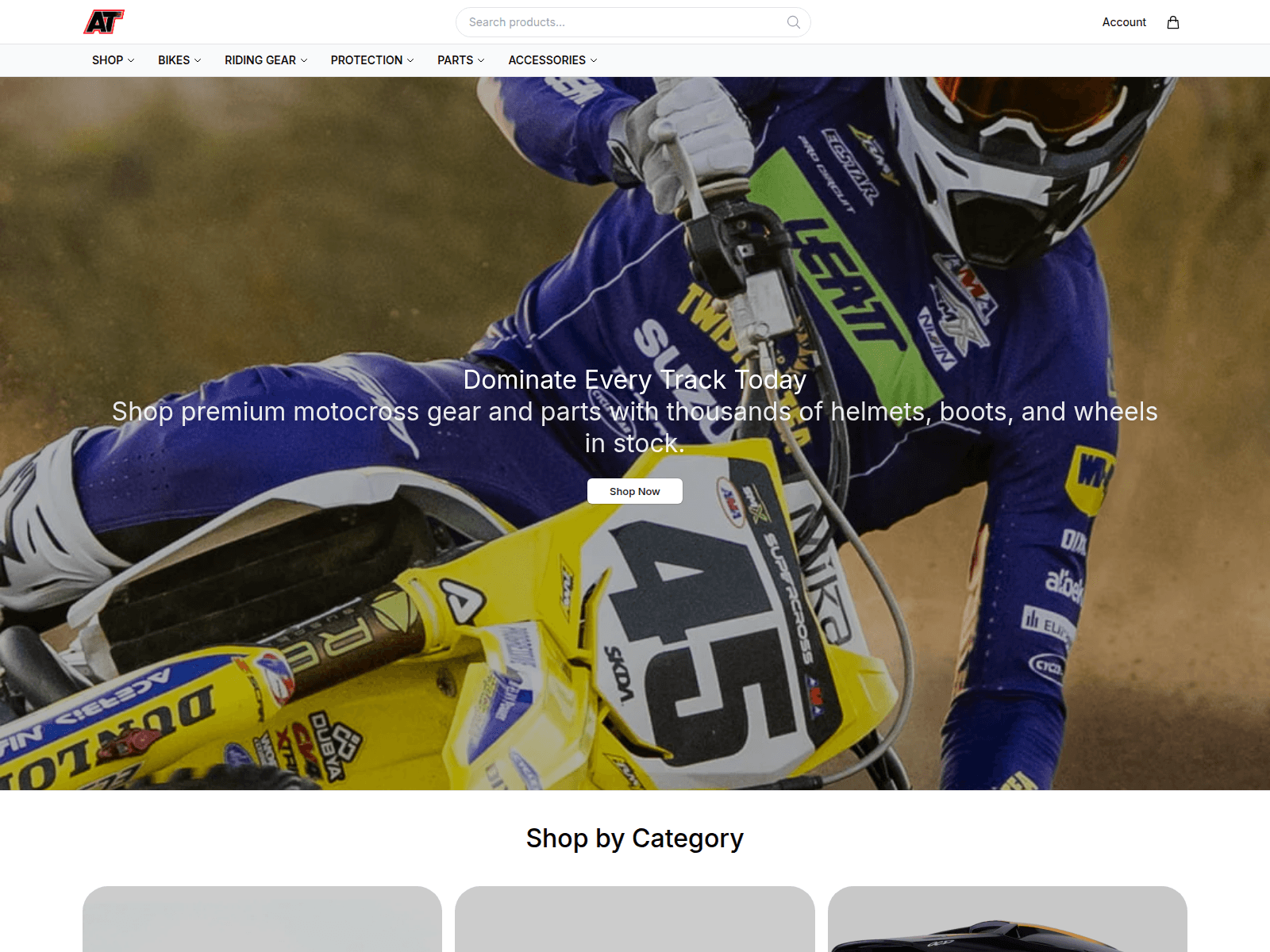 [Ekran görüntüsü] atmotocrossracing.shop