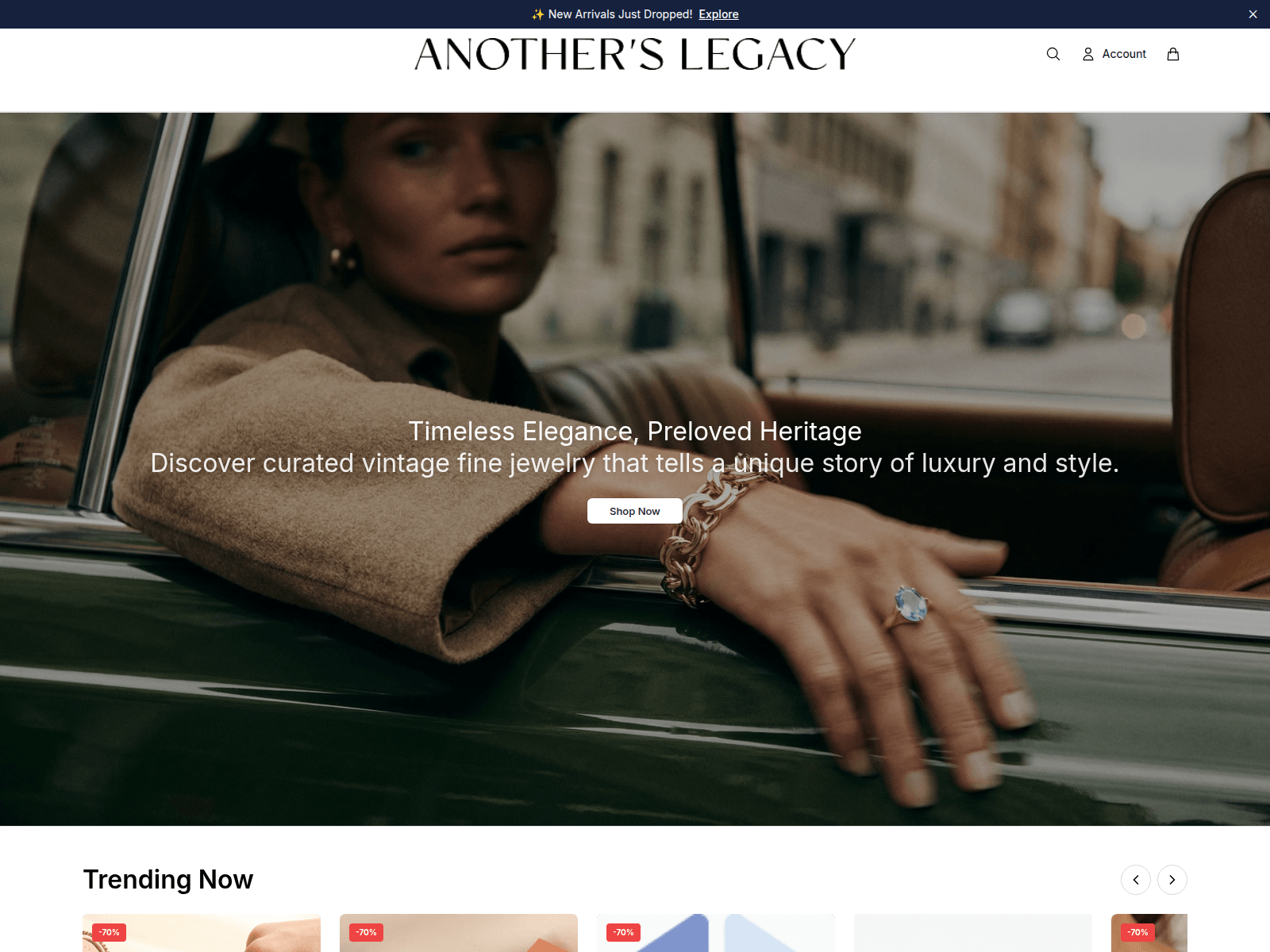 Captura de pantalla de anogems.shop