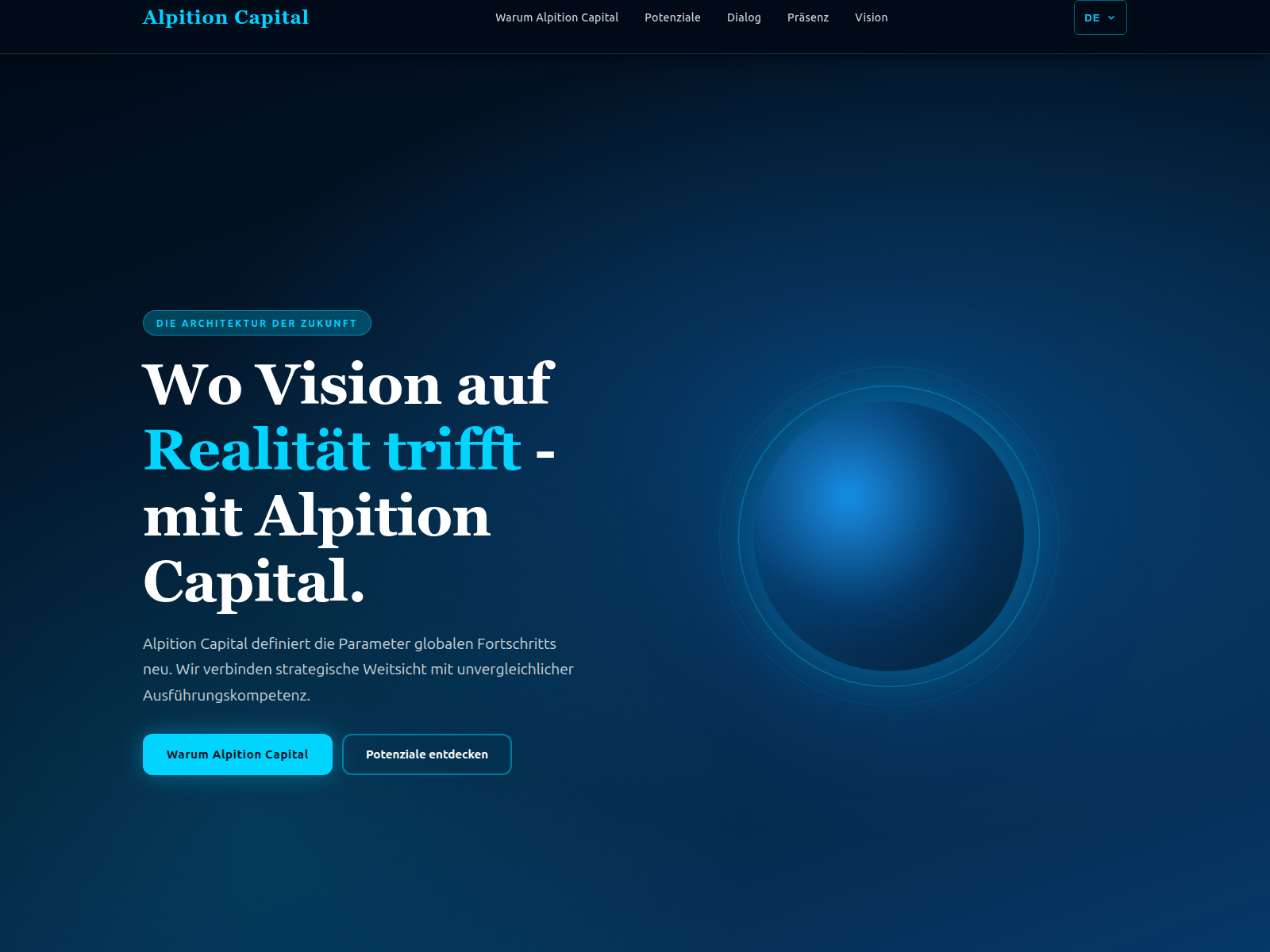Screenshot of alpitioncapital.de