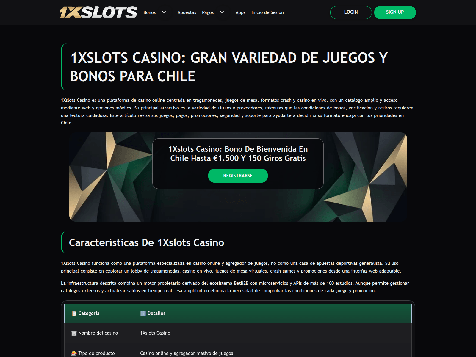Screenshot di 1xslotswin-cl.com
