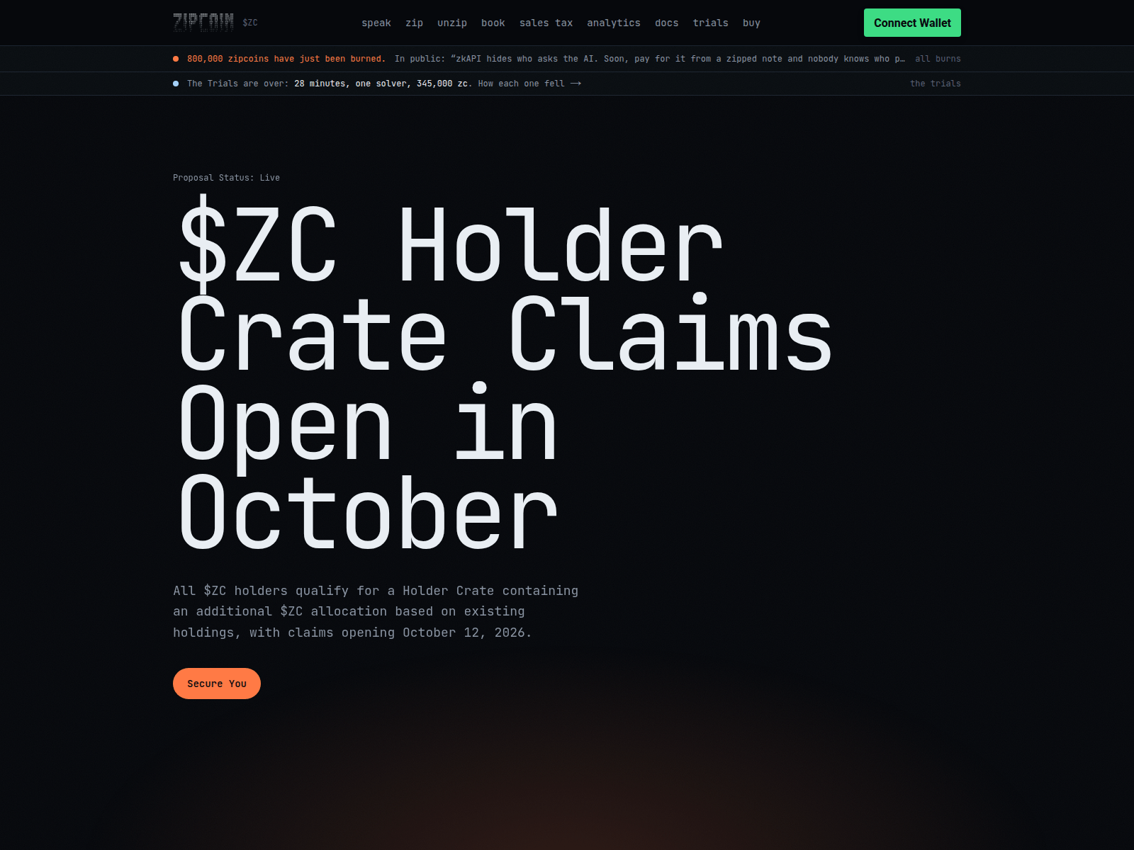 Screenshot of allocations-zipcoin.sbs