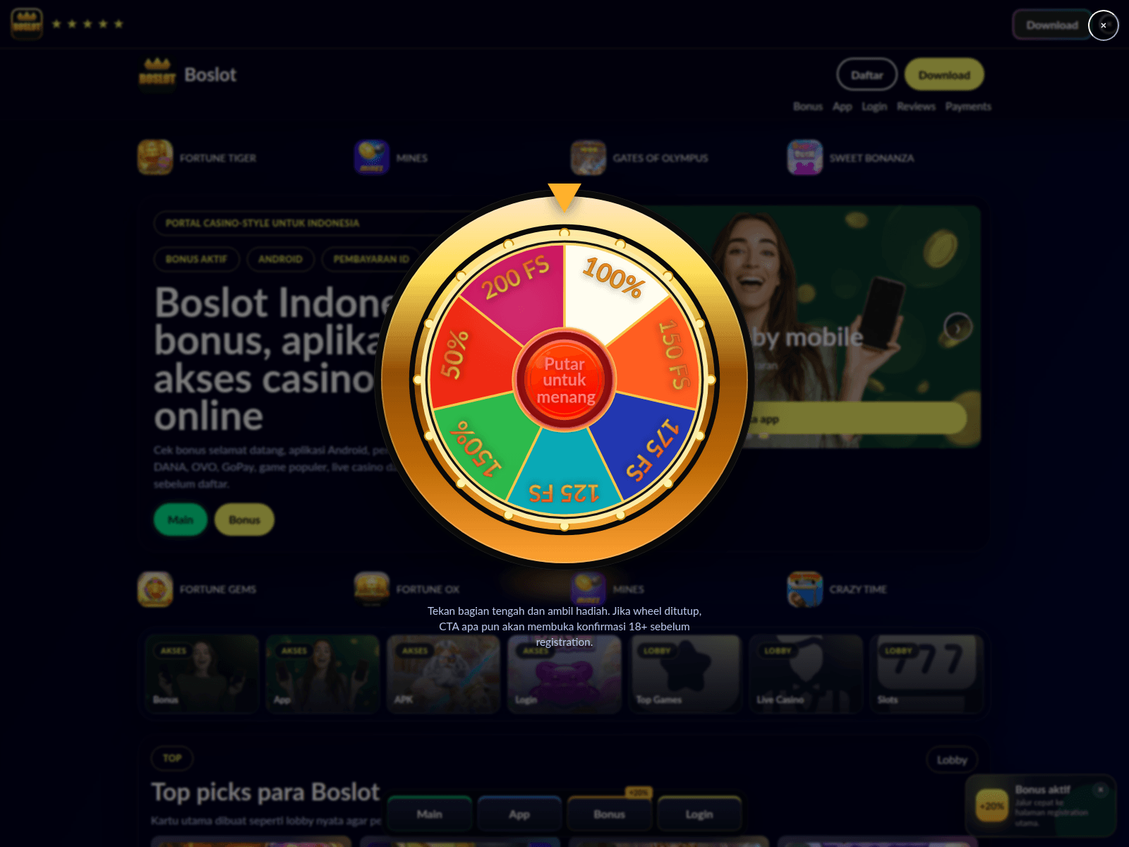 Screenshot of bo-slot.com