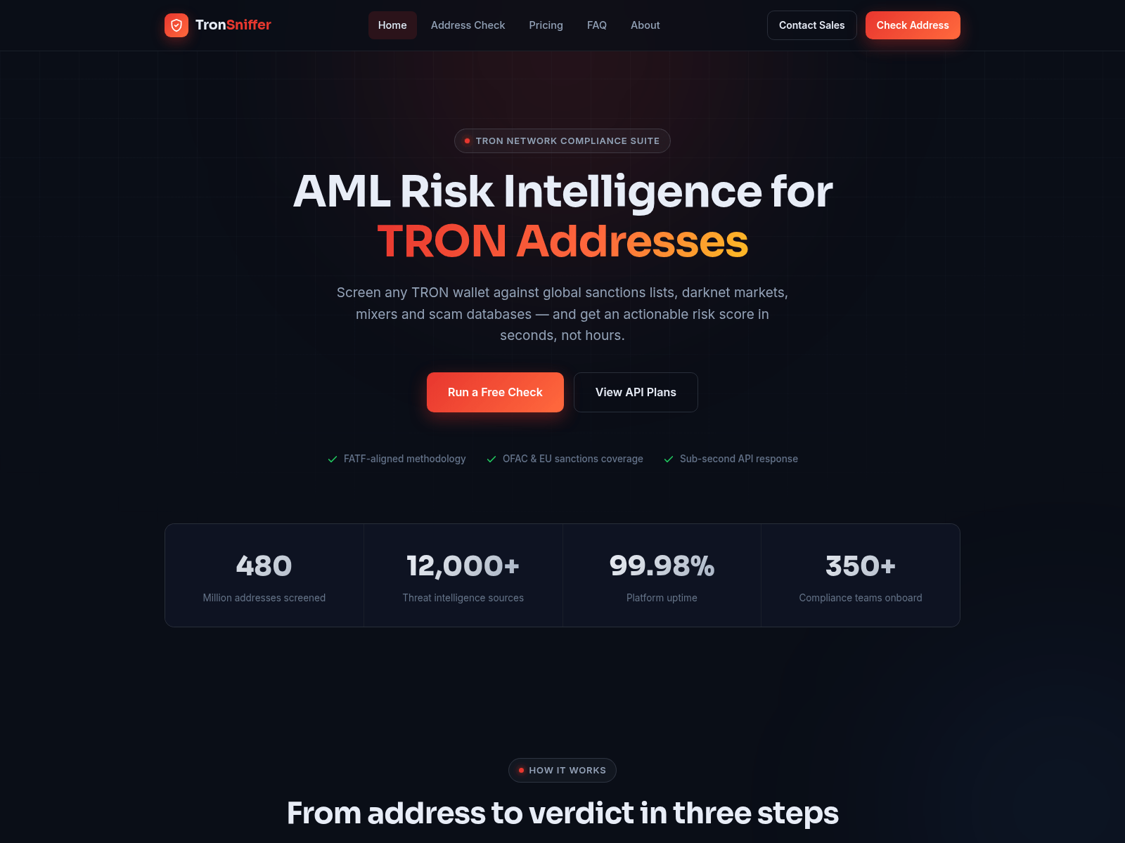 的截图 tronsniffer.com