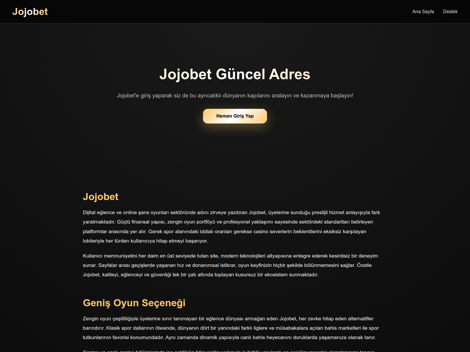 Screenshot of jojobt-adreslerim.icu