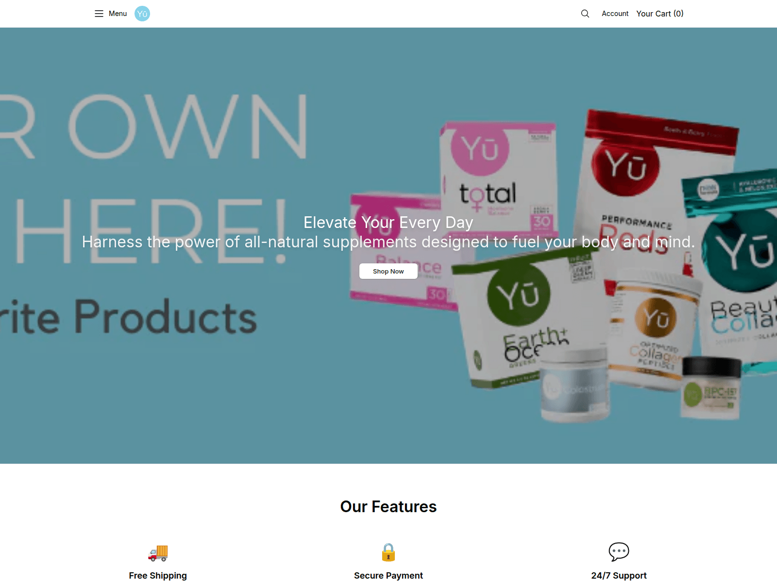 Captura de pantalla de beautifulyuhealth.shop