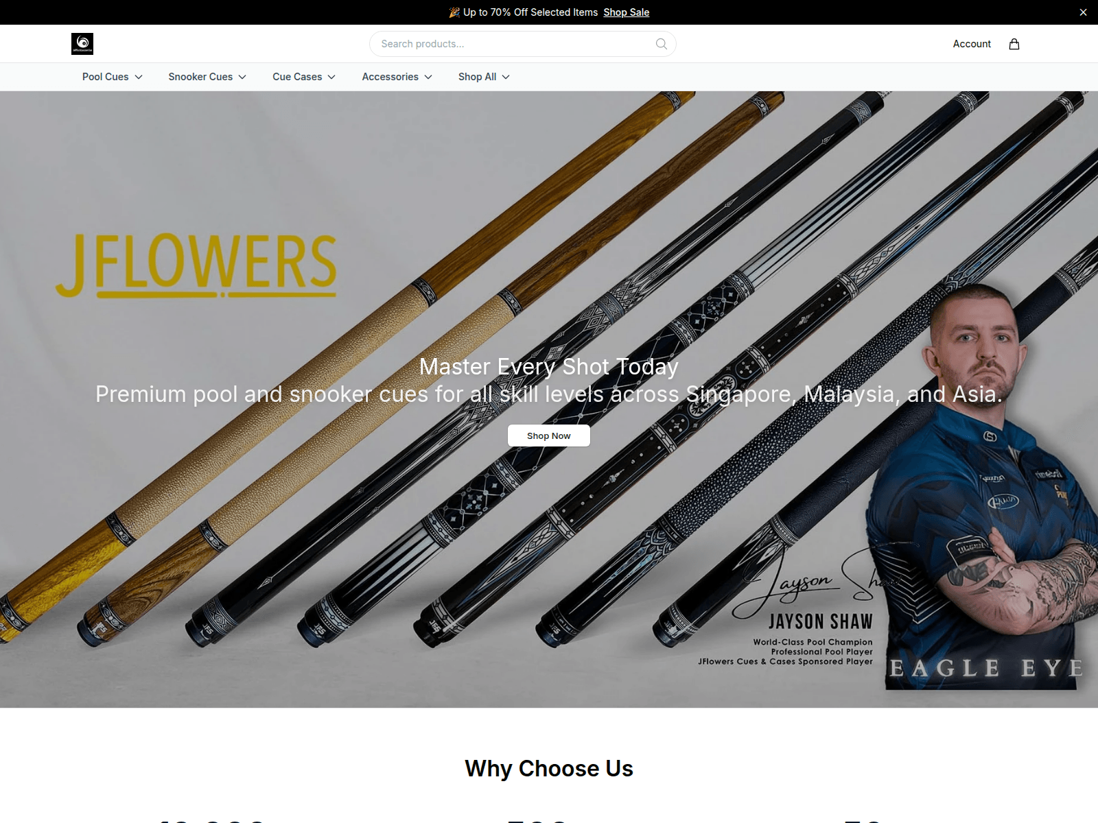Screenshot of billiardnest.shop