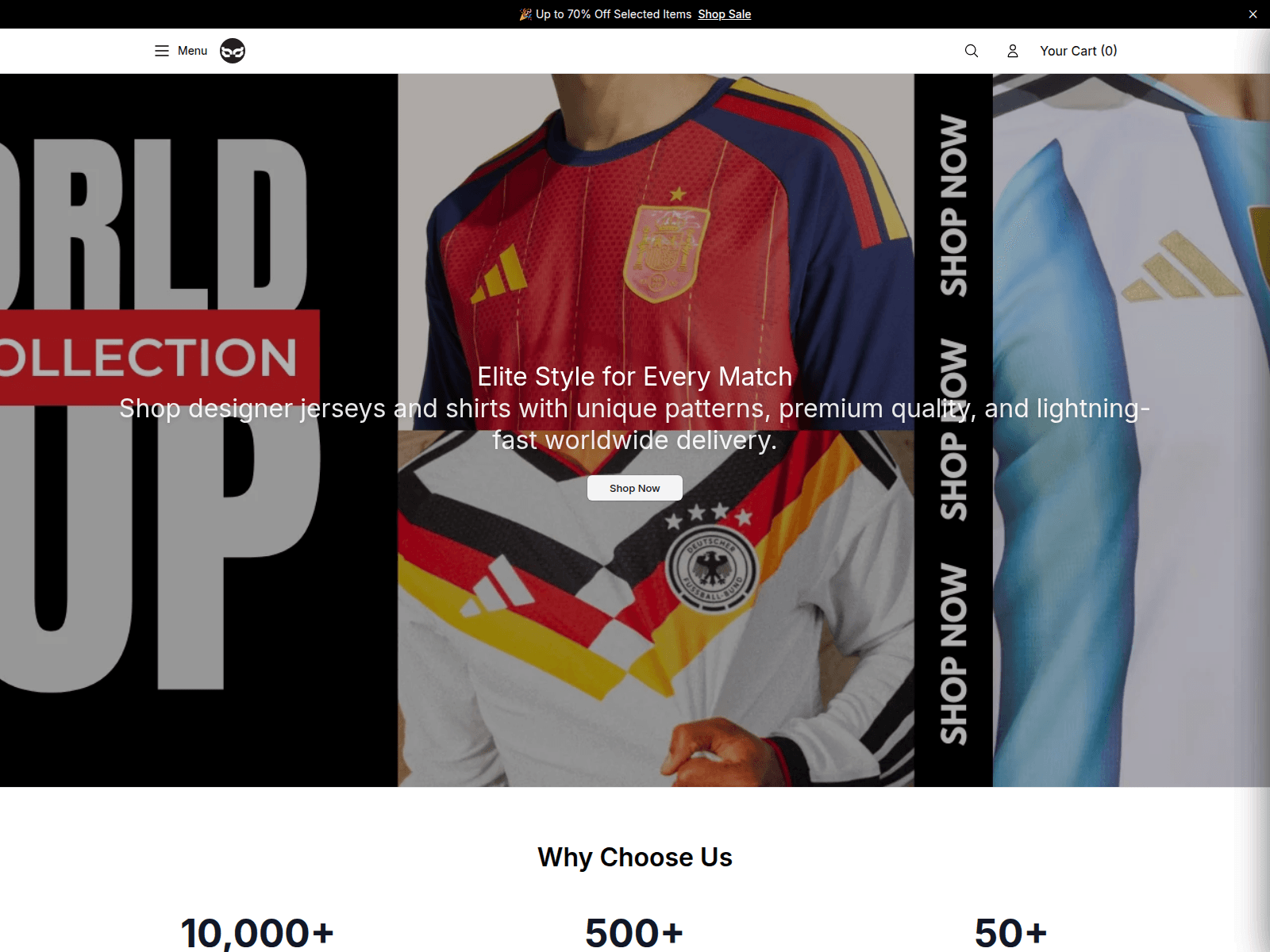 Screenshot of blackdribblewears.shop