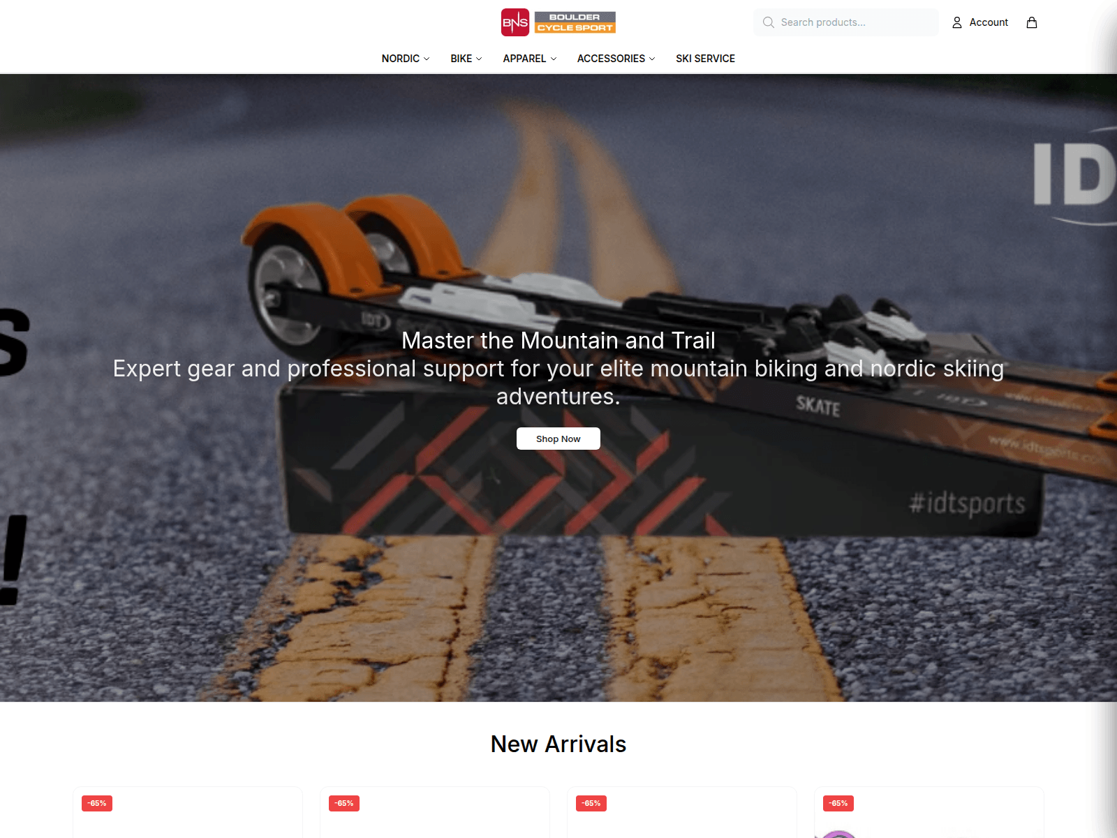 Screenshot of bldrsport.shop