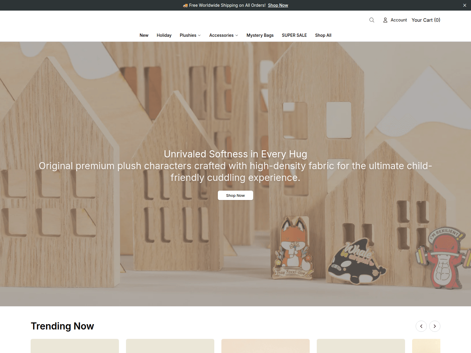Screenshot of blztoys.shop