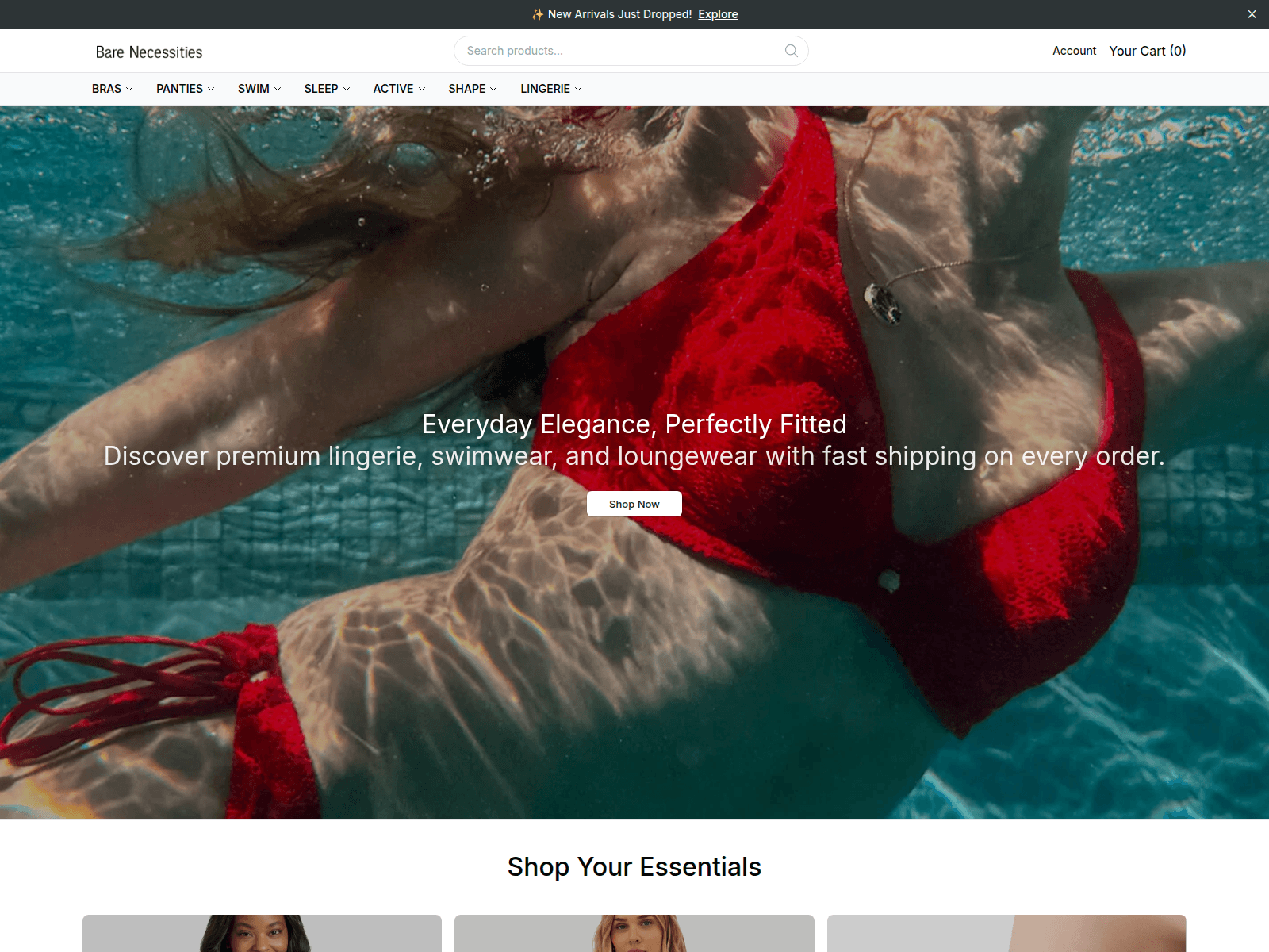 Screenshot of bnstyle.shop
