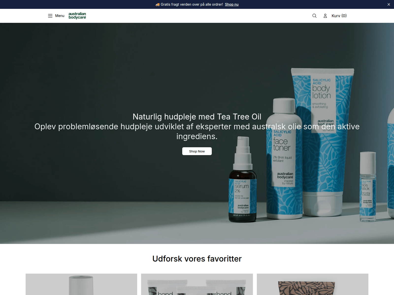 Captura de pantalla de australianbodycarestudio.shop