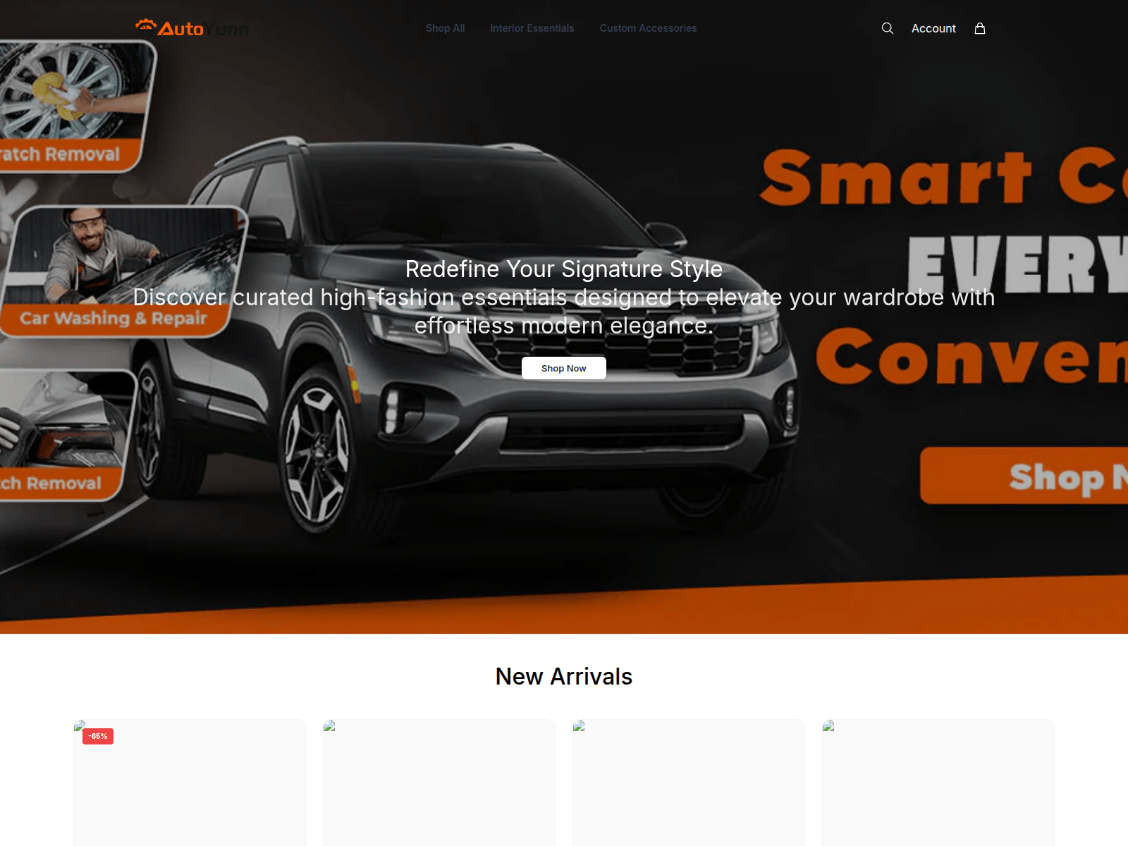 Captura de pantalla de autoyunnhq.shop
