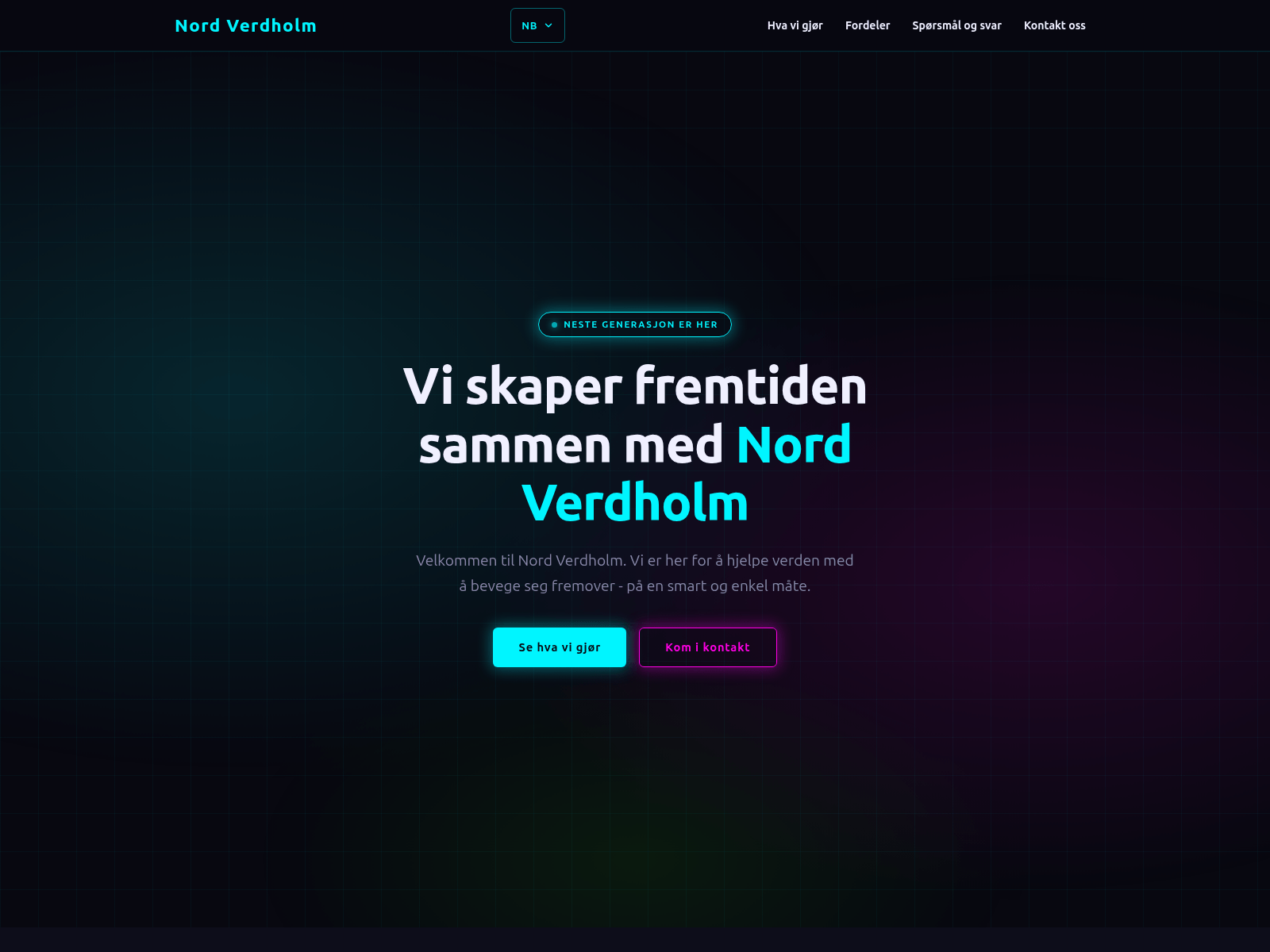 Captura de pantalla de nordverdholm.com