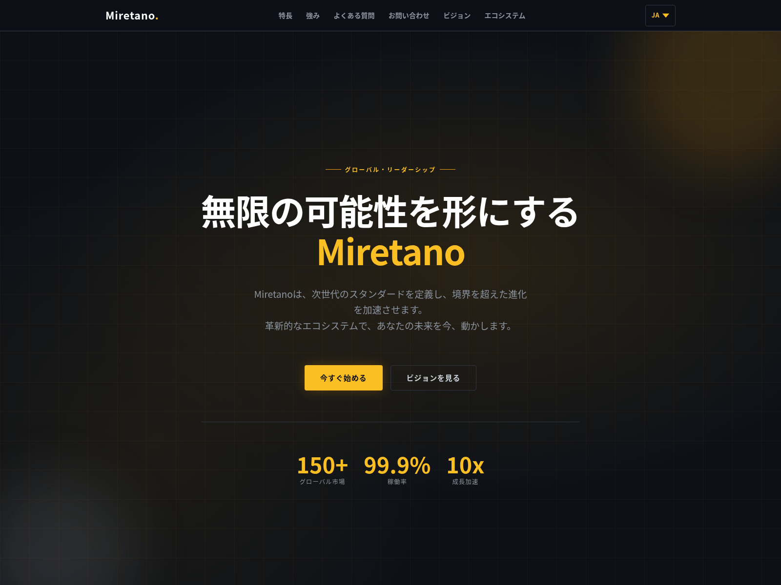 Captura de pantalla de miretano.com