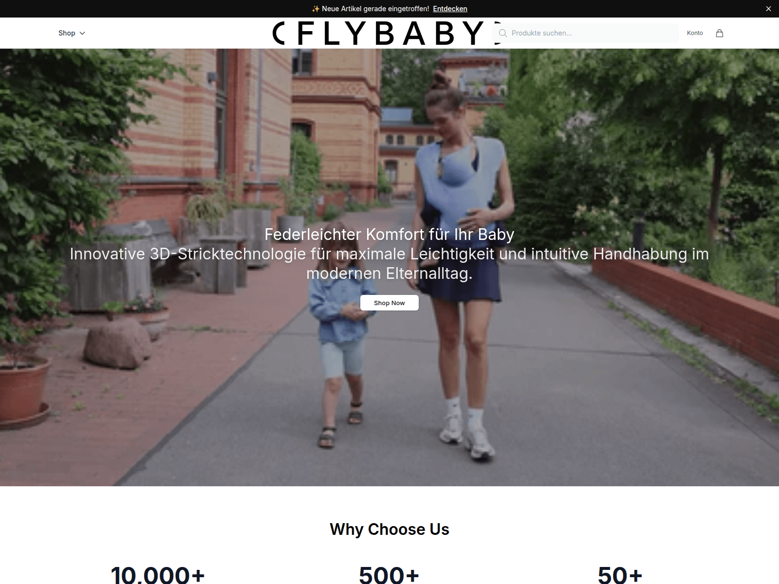 Captura de pantalla de babyluft.shop