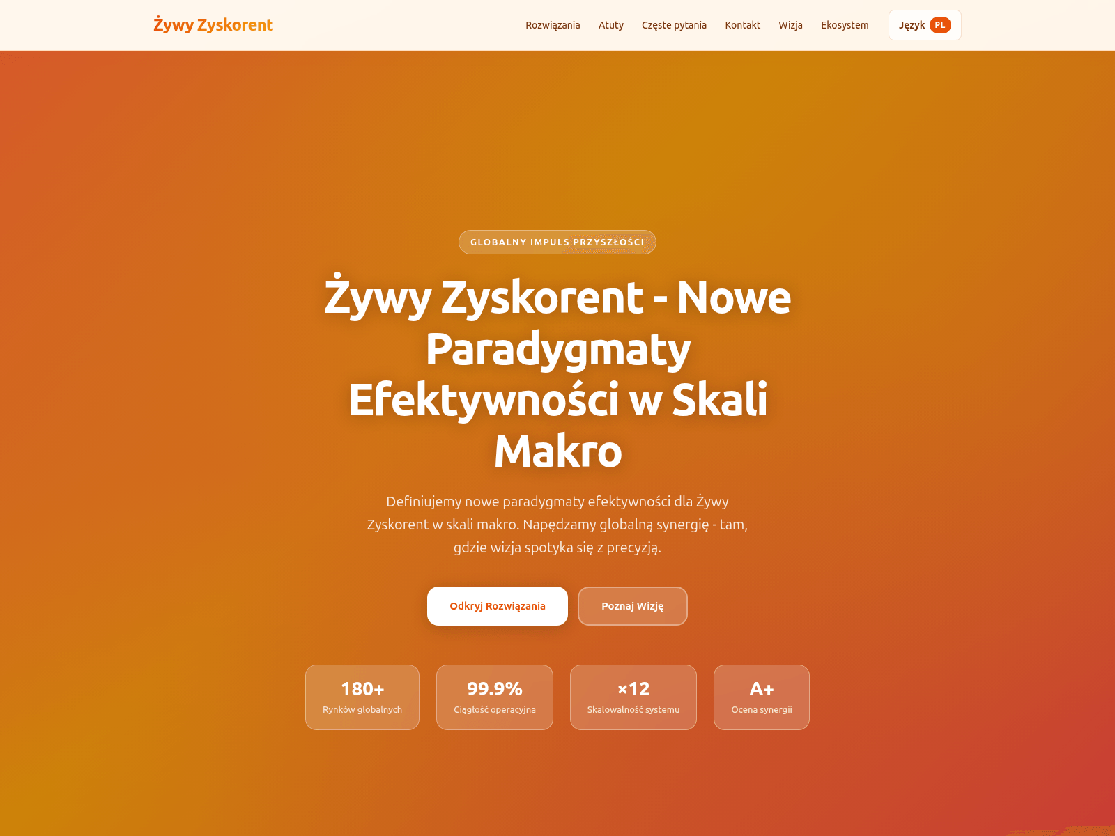 Ảnh chụp màn hình của zywyzyskorent.com