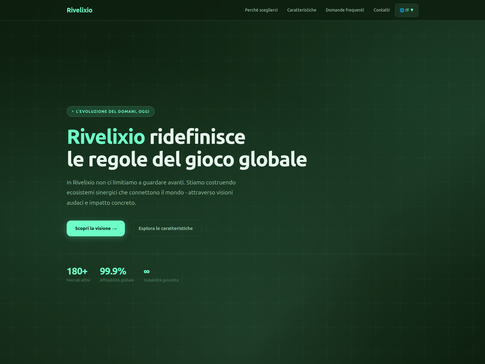 Captura de pantalla de rivelixiotrade.com